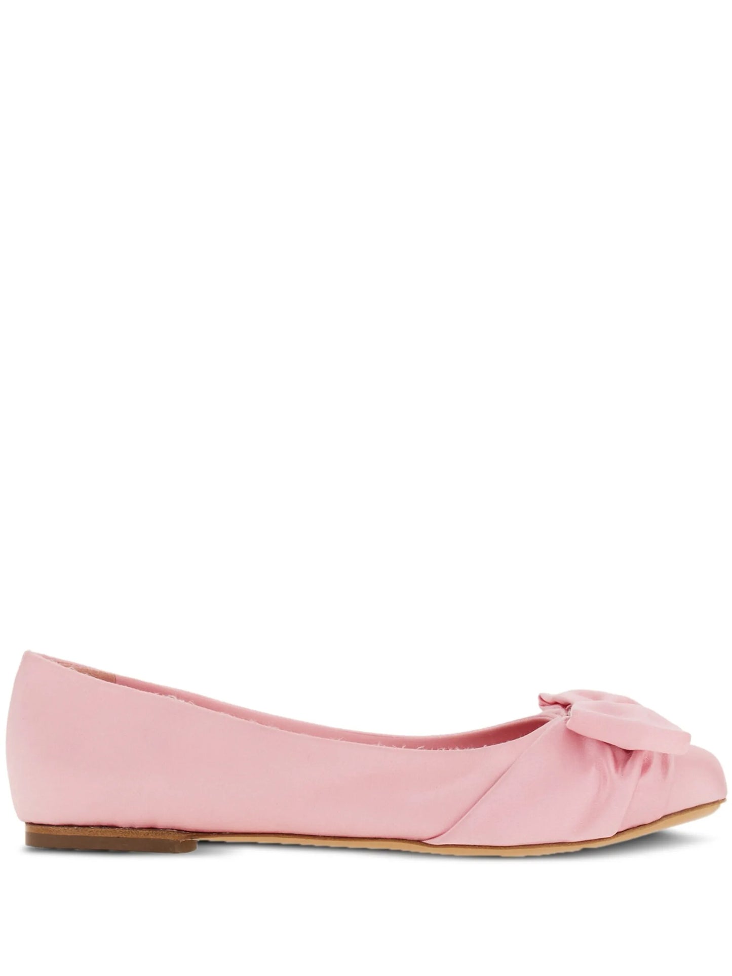 Vara bow-detailing leather loafers
