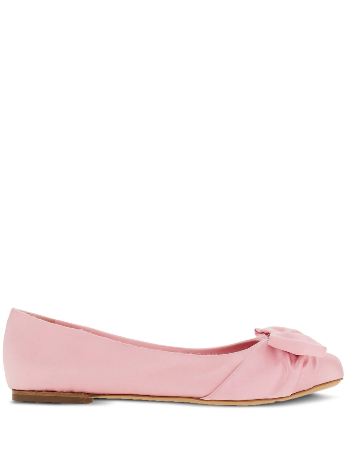 Vara bow-detailing leather loafers