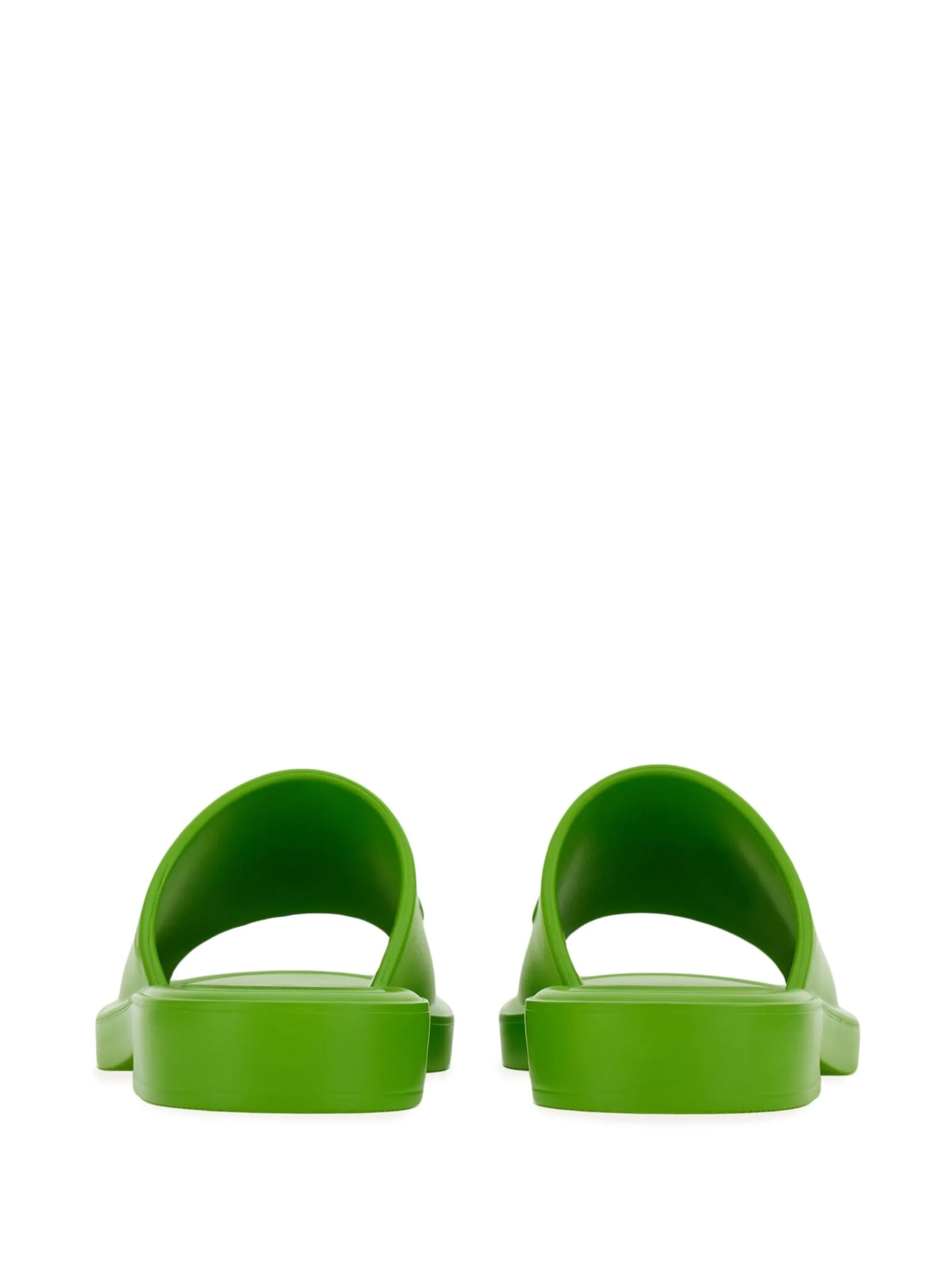 logo-debossed sandals