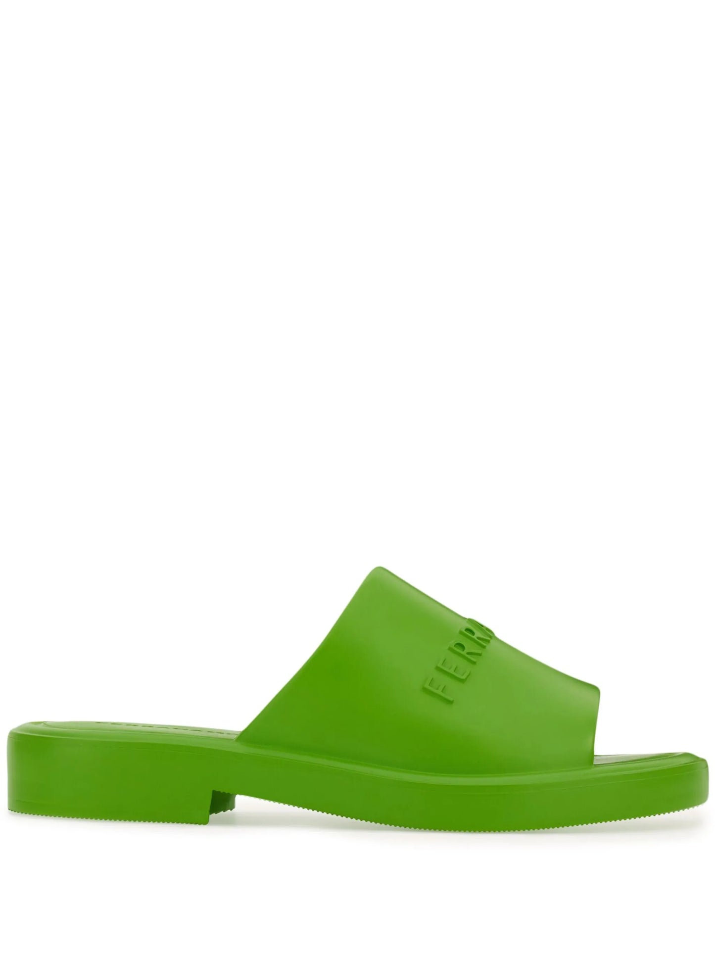 logo-debossed sandals