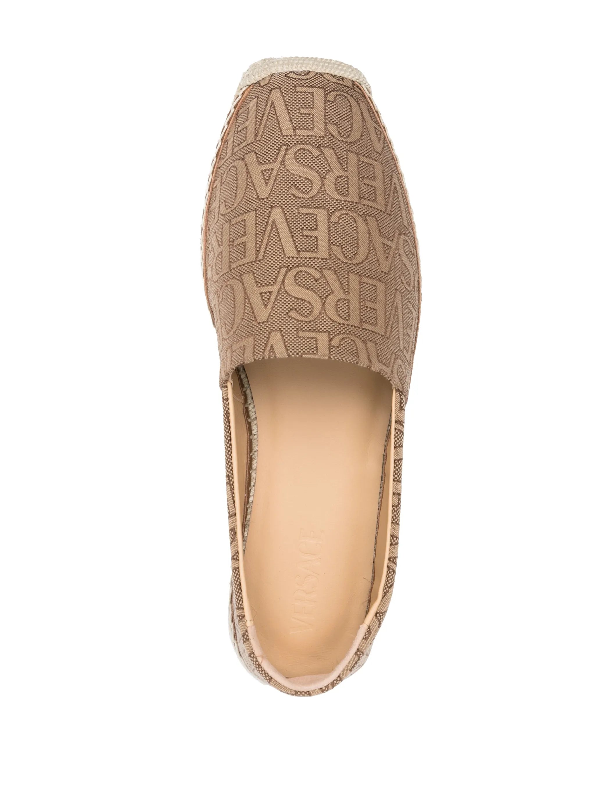 Versace Allover-print espadrilles