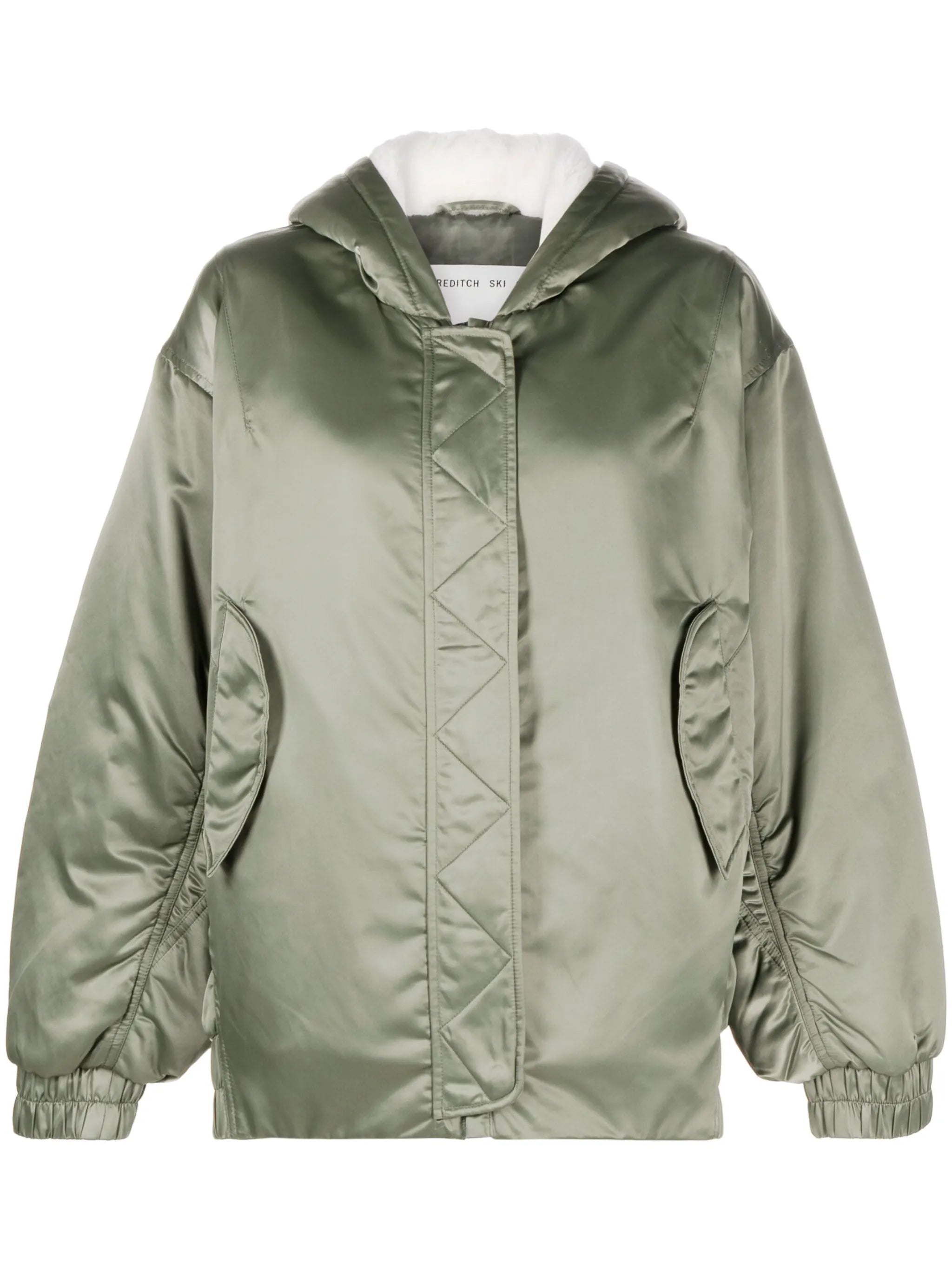 hooded bomber jacket