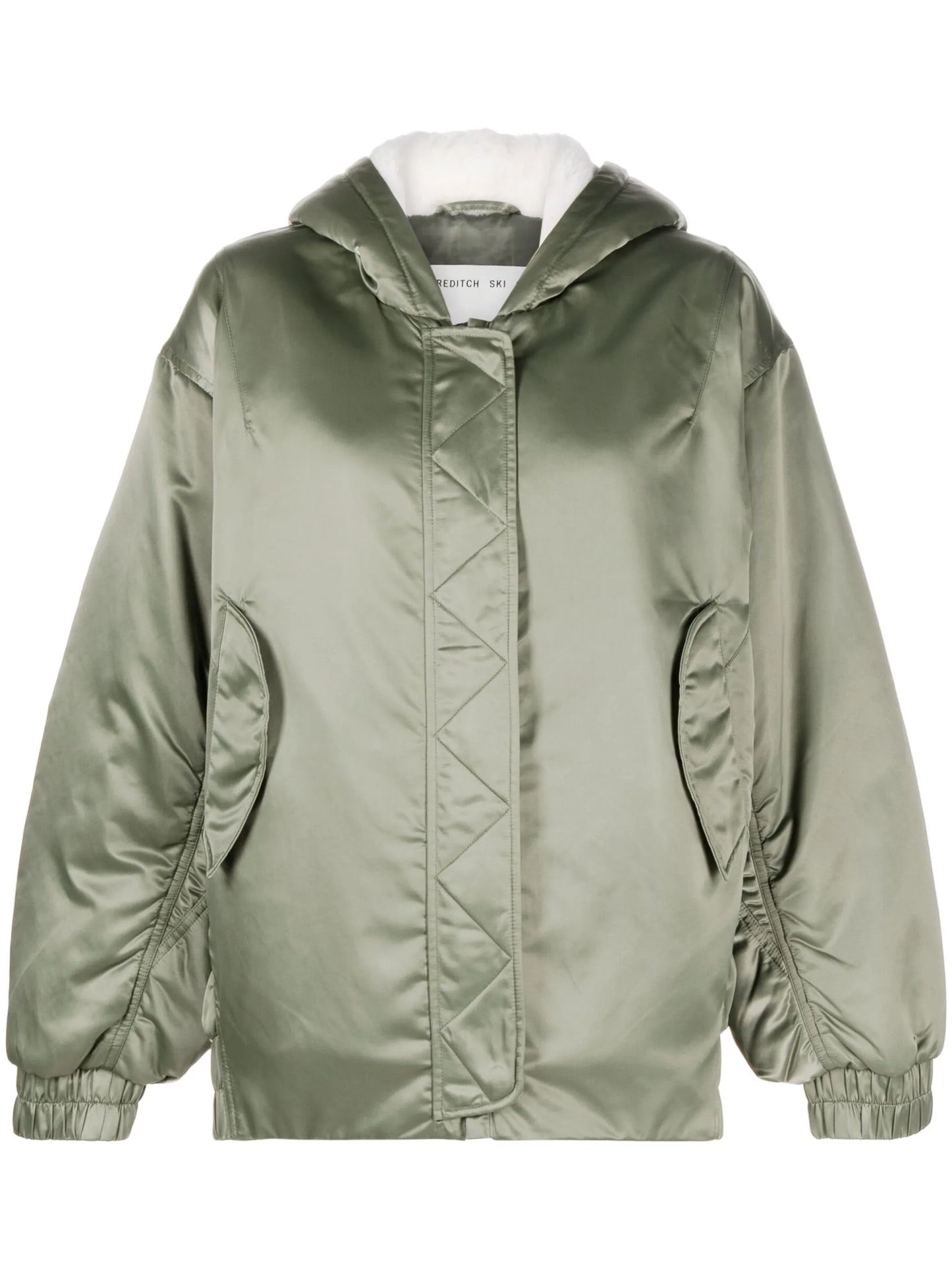 hooded bomber jacket