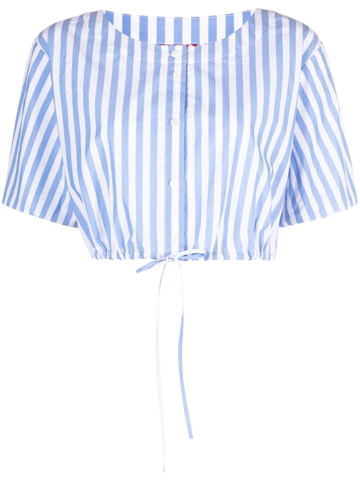 Ellington striped cropped top