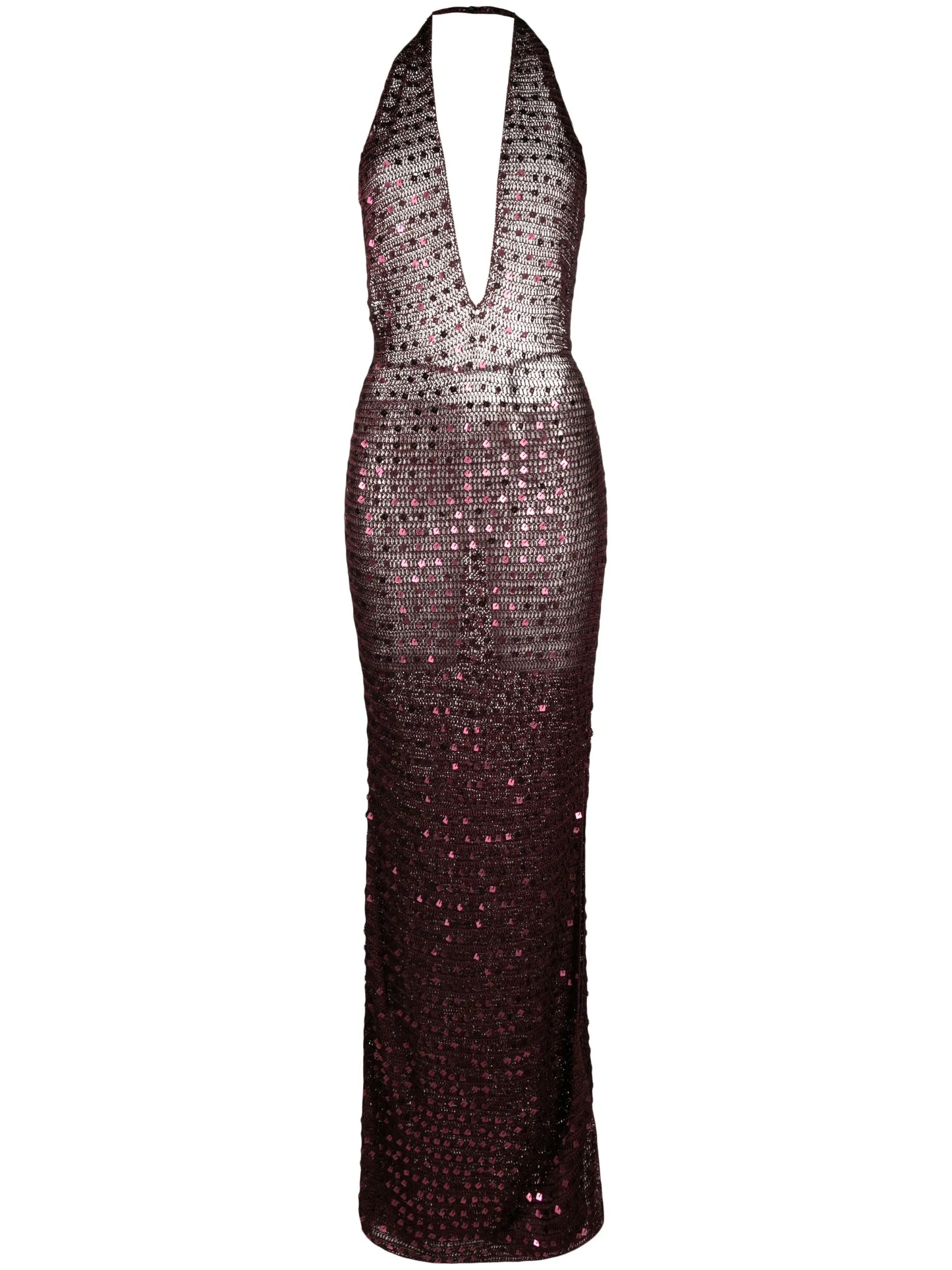 Enodia sequin-embellished maxi dress
