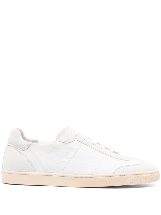 terry lace-up sneakers