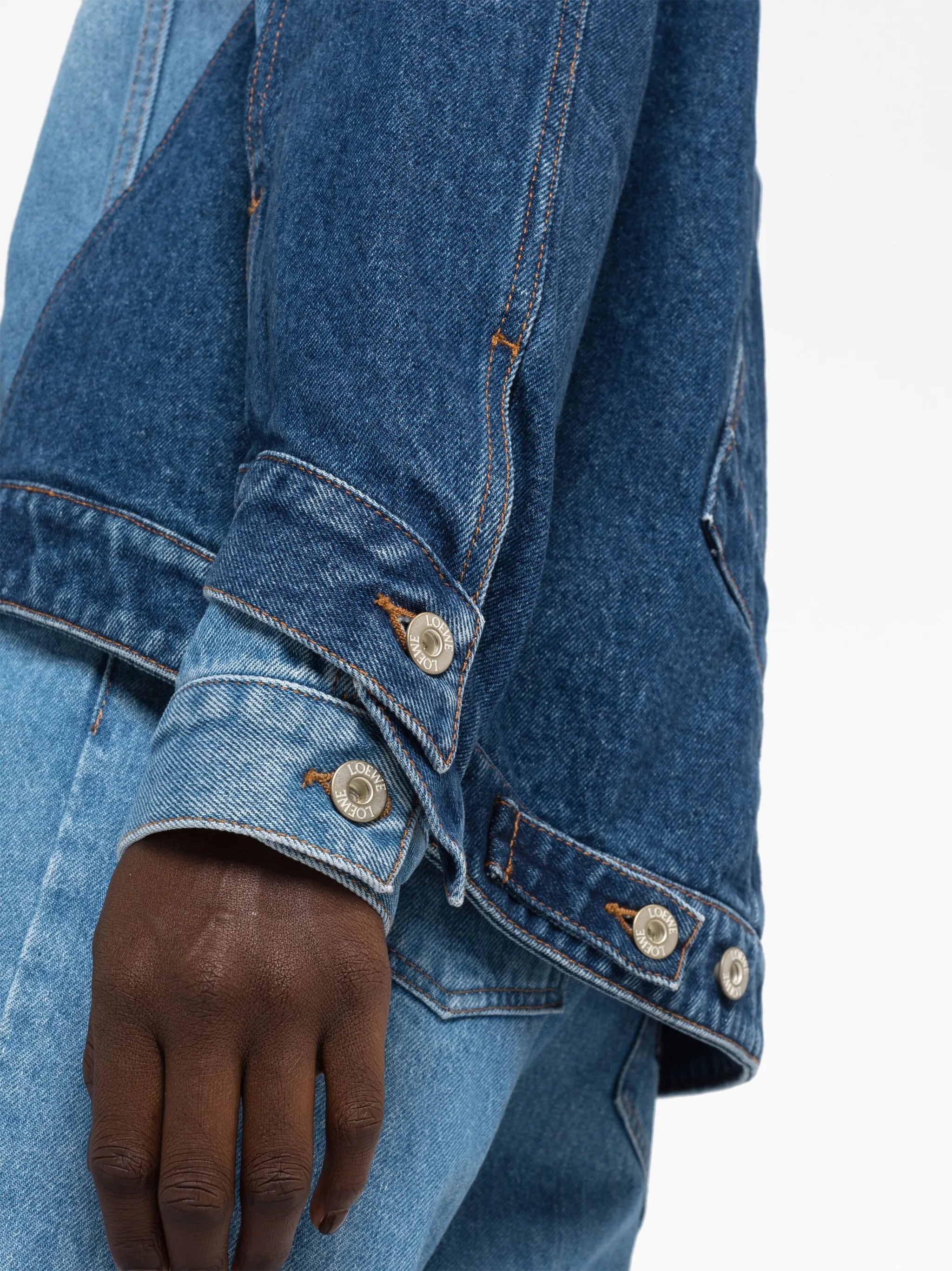 asymmetric denim jacket