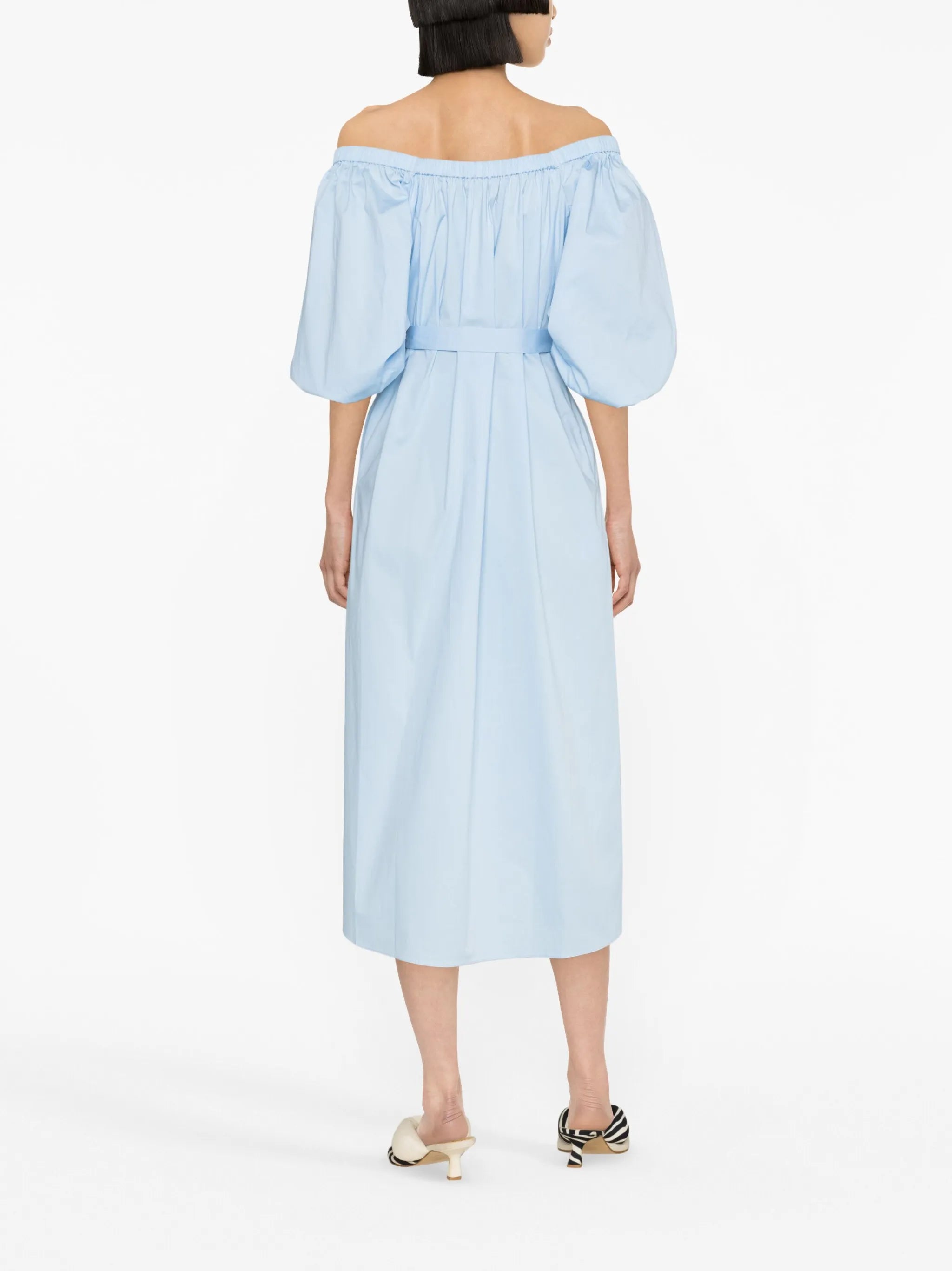 Reese off-shoulder midi dress