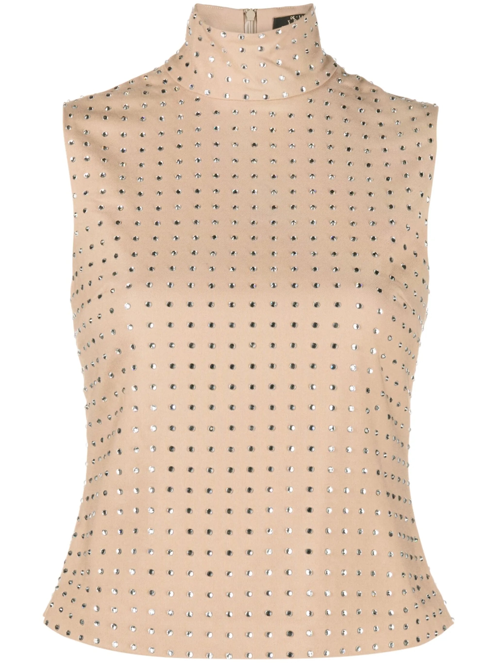 Isidora rhinestone-embellished top