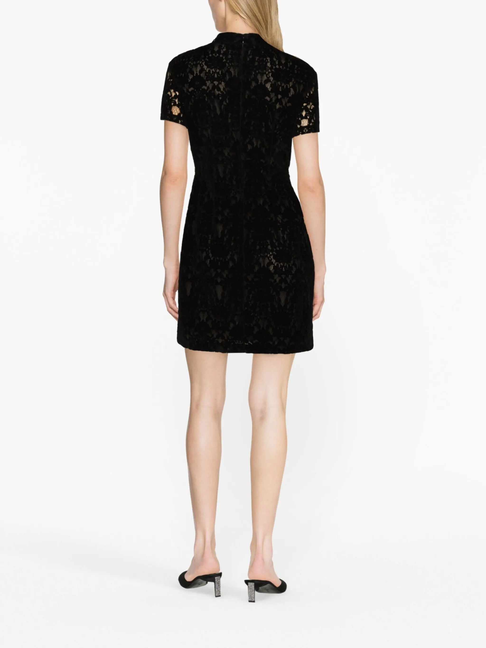 Mercy cut-out lace minidress