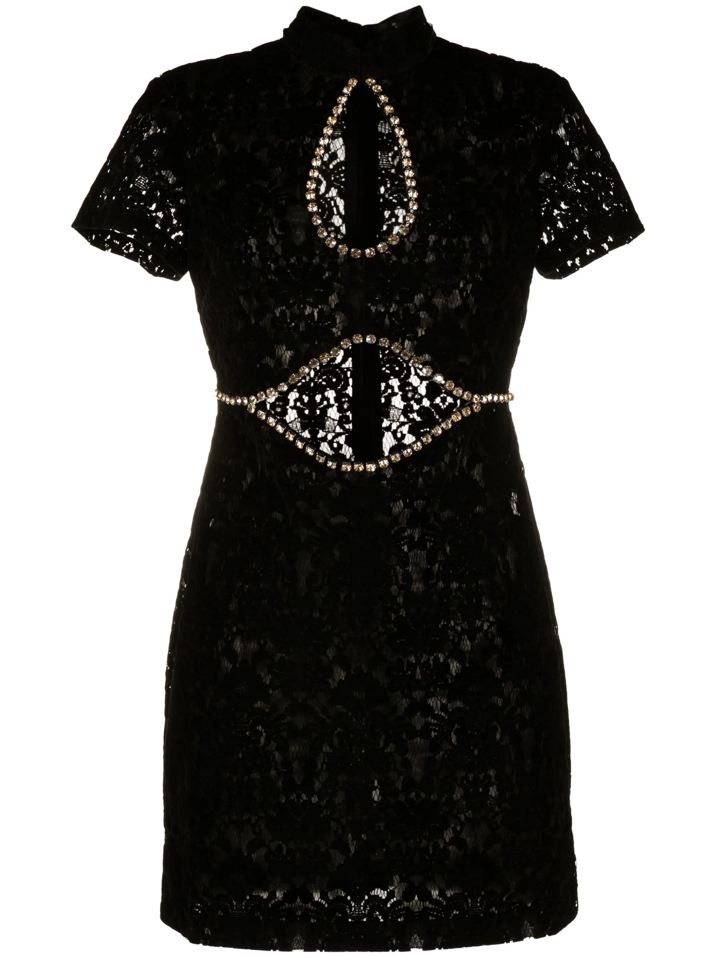 Mercy cut-out lace minidress