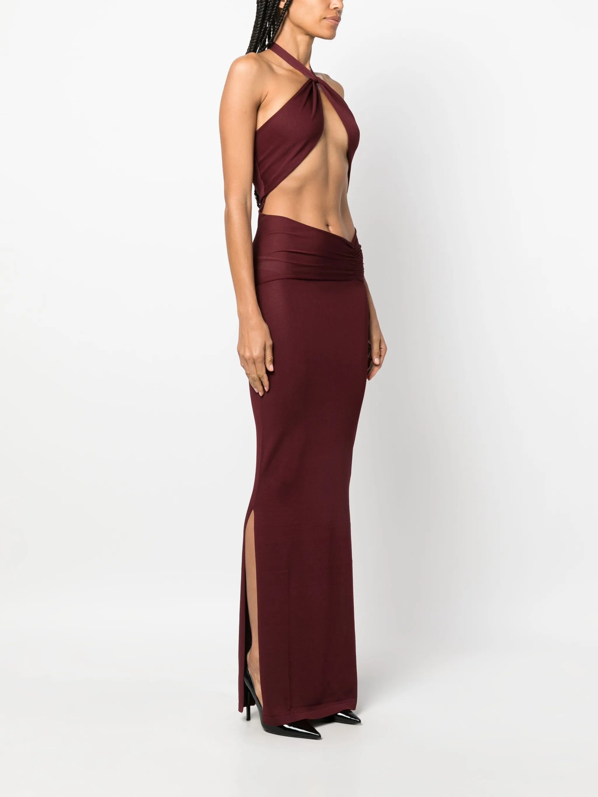 Aufala cut-out gown