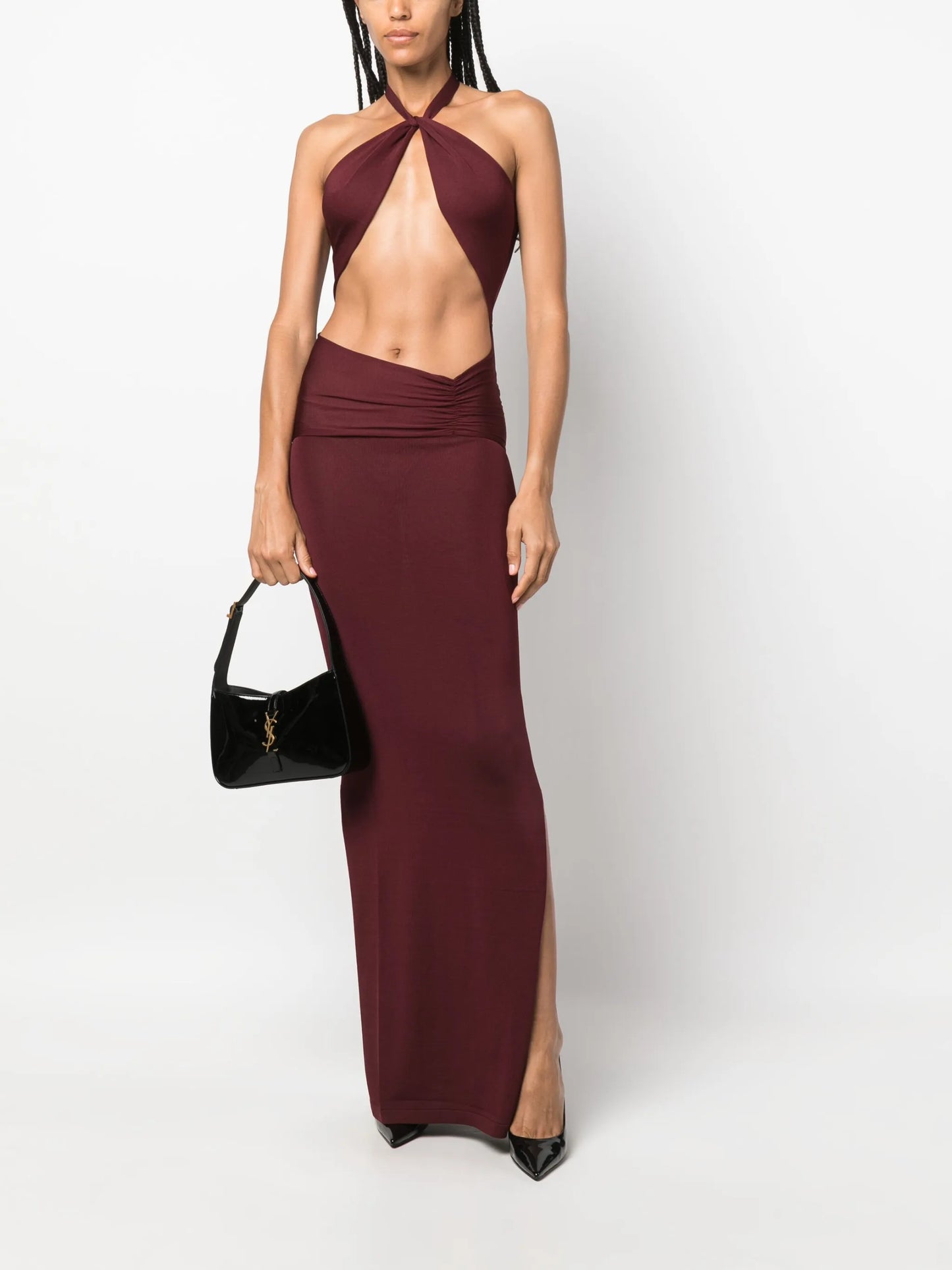 Aufala cut-out gown