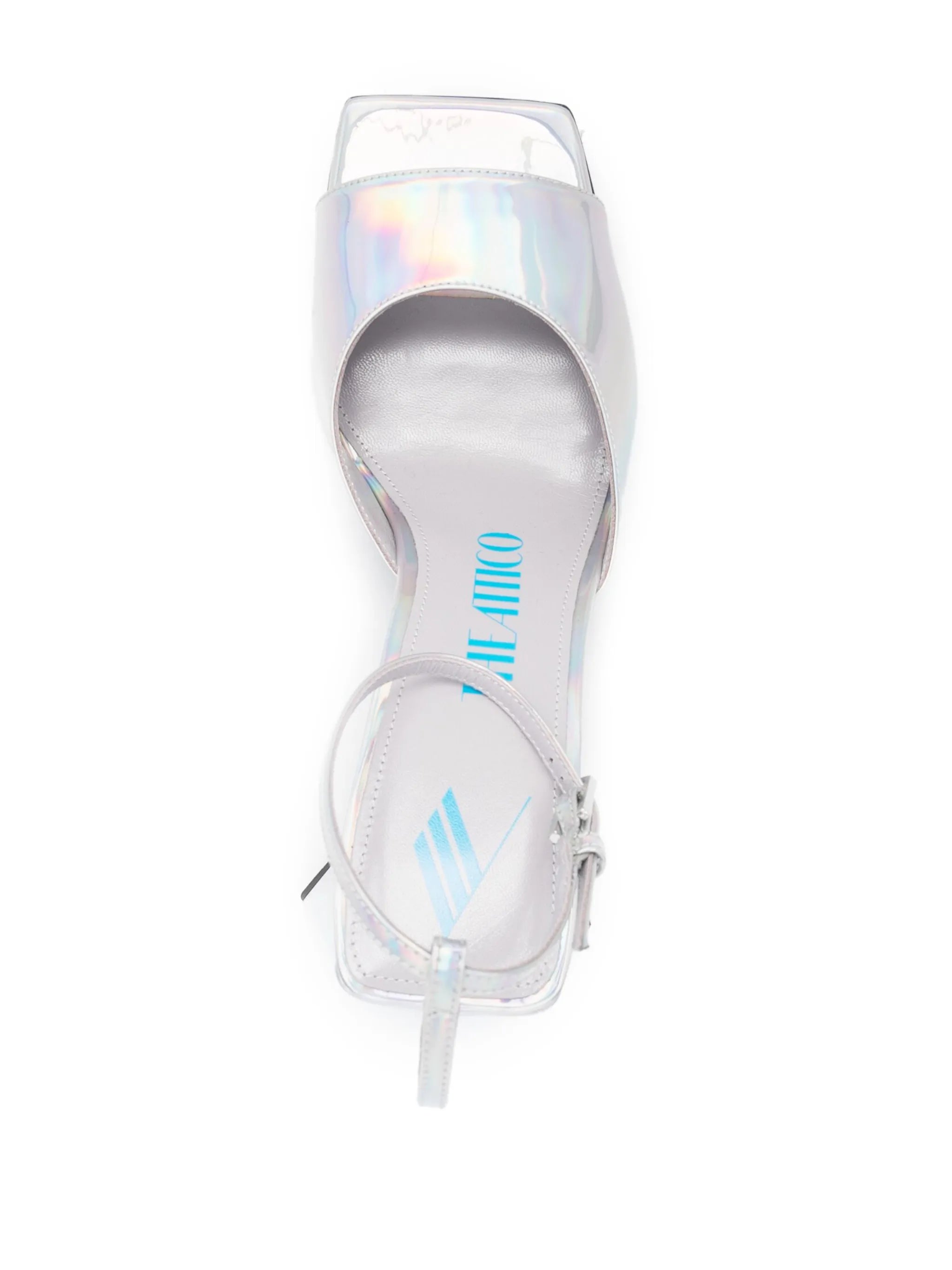 Piper 85mm holographic sandals
