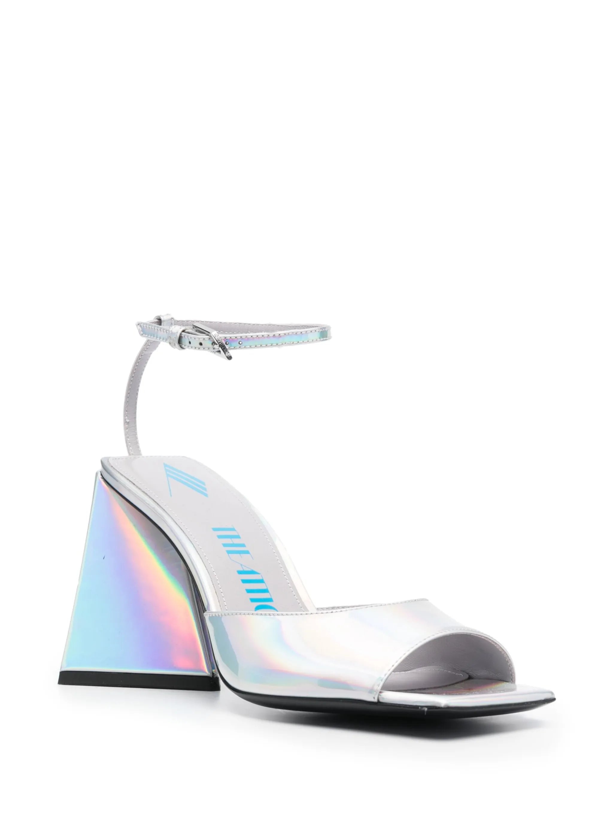 Piper 85mm holographic sandals