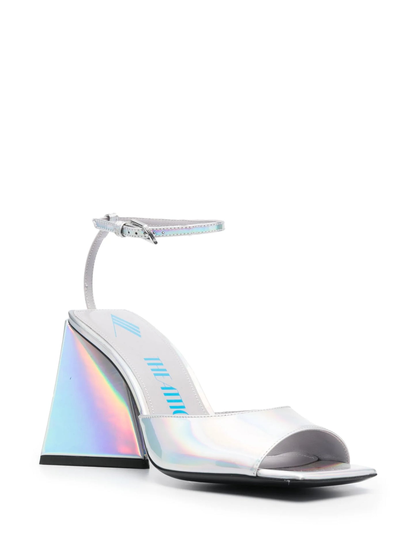 Piper 85mm holographic sandals