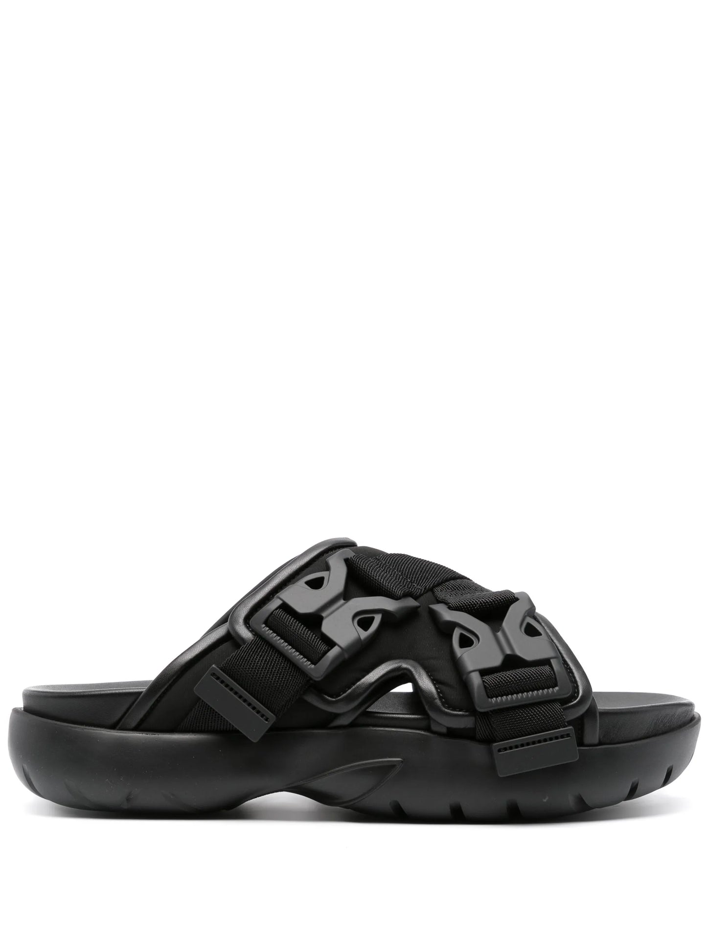 Snap sandals