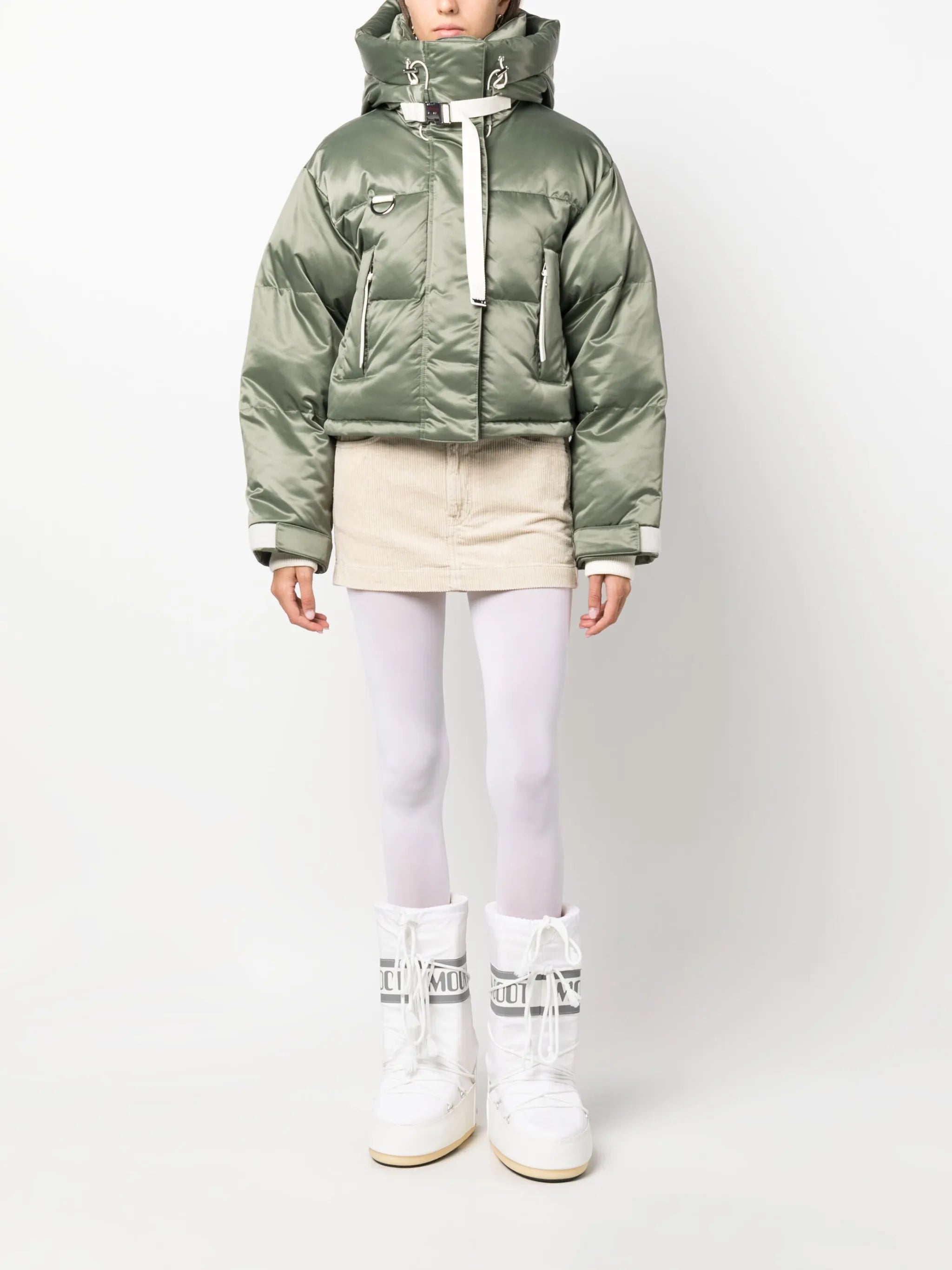 Willow Ama cropped puffer jacket