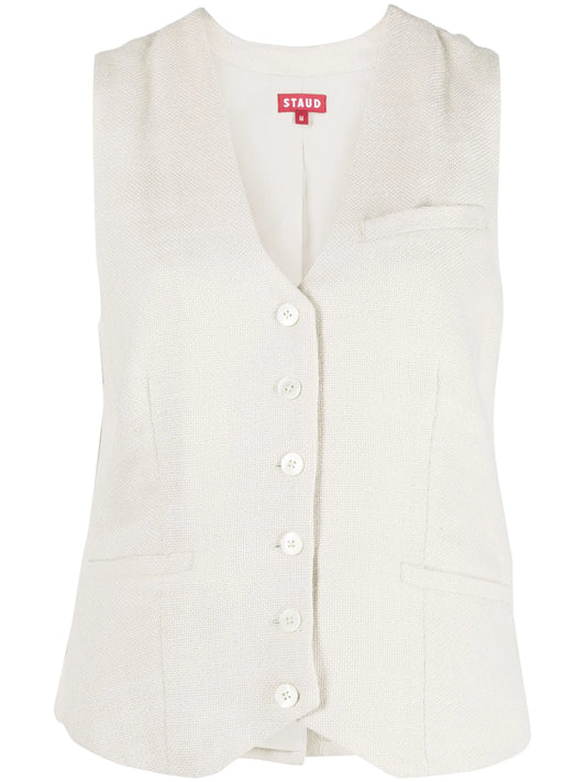Brett single-breasted waistcoat