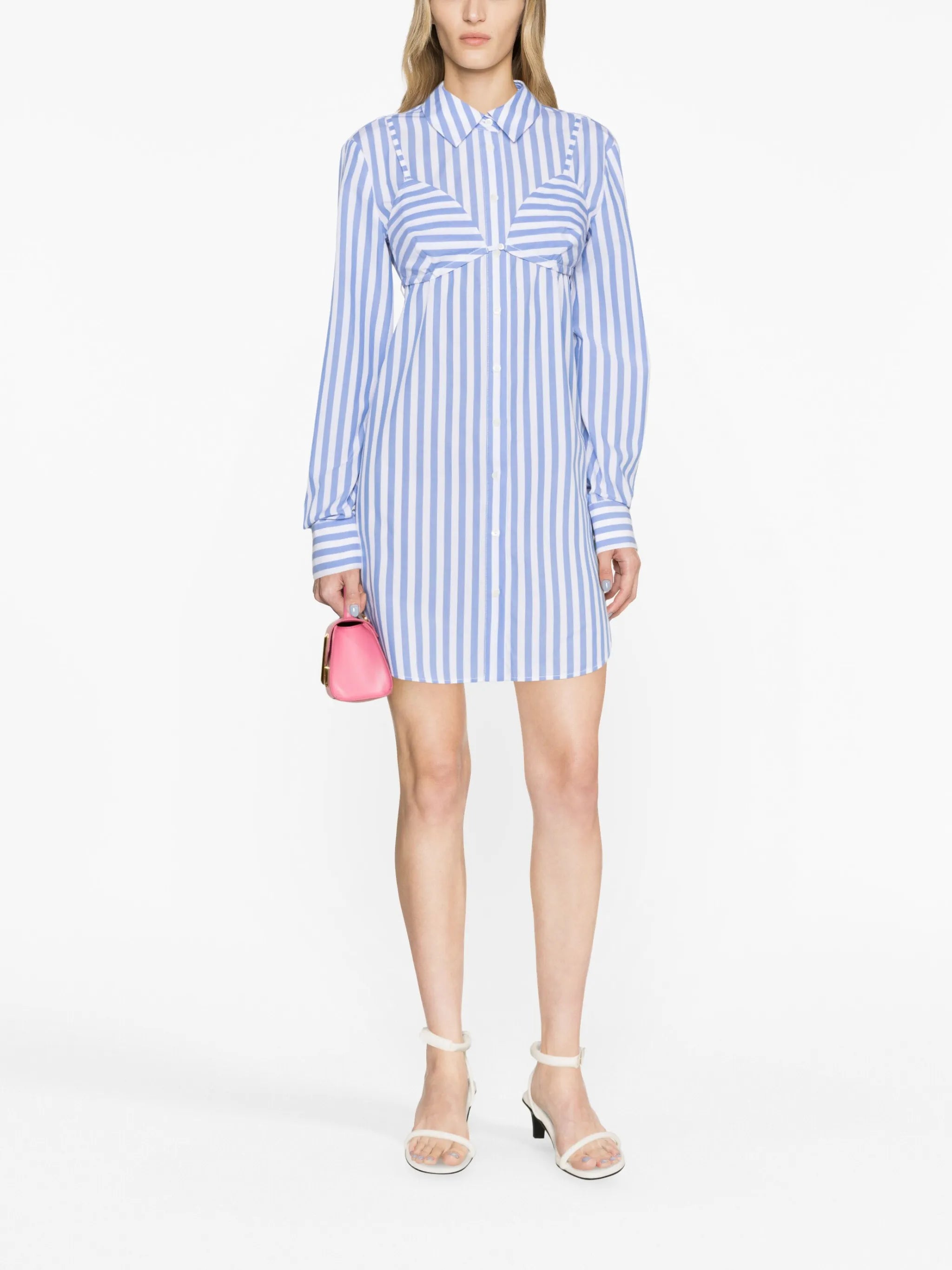 Alita striped poplin shirtdress