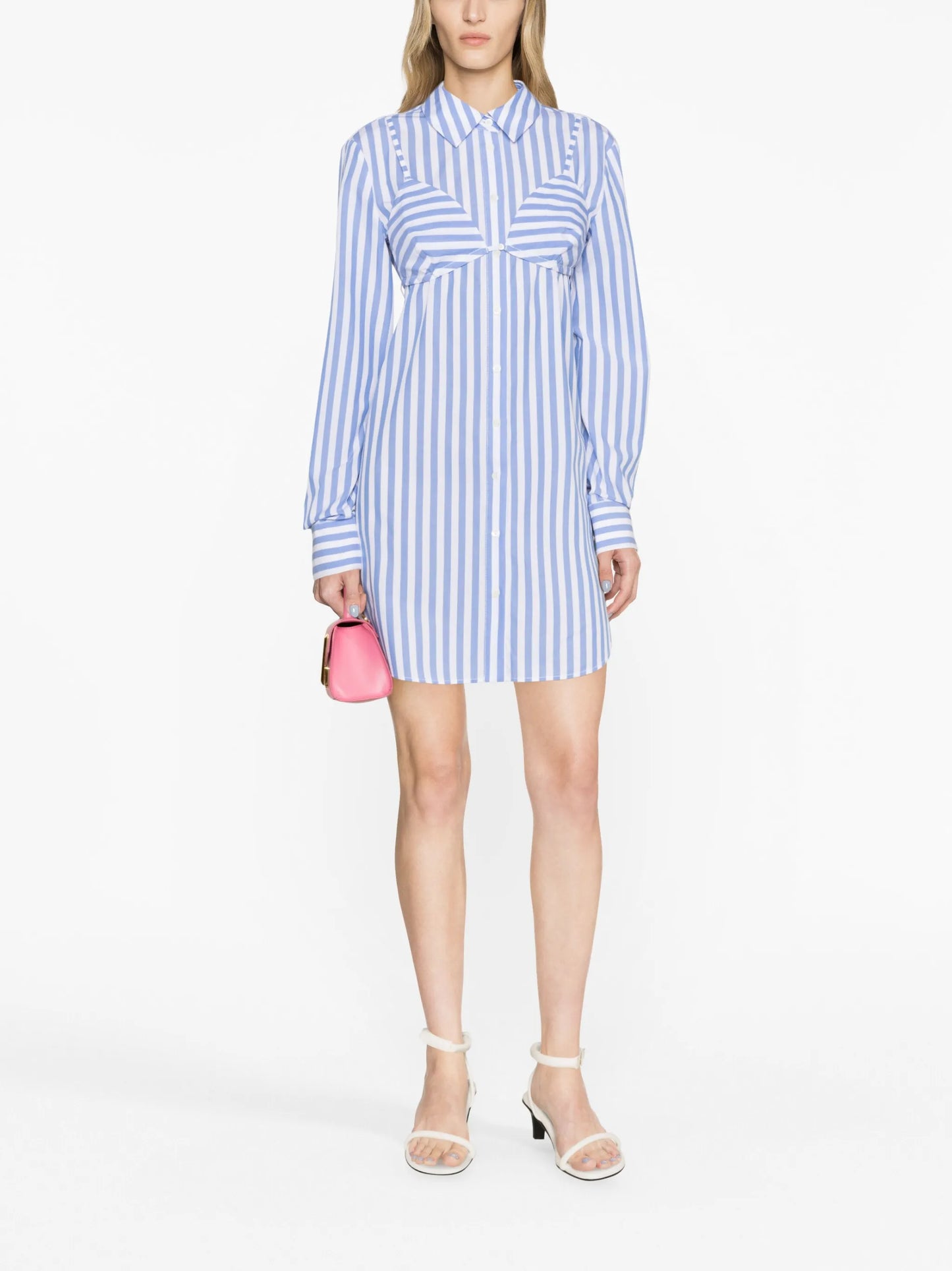 Alita striped poplin shirtdress
