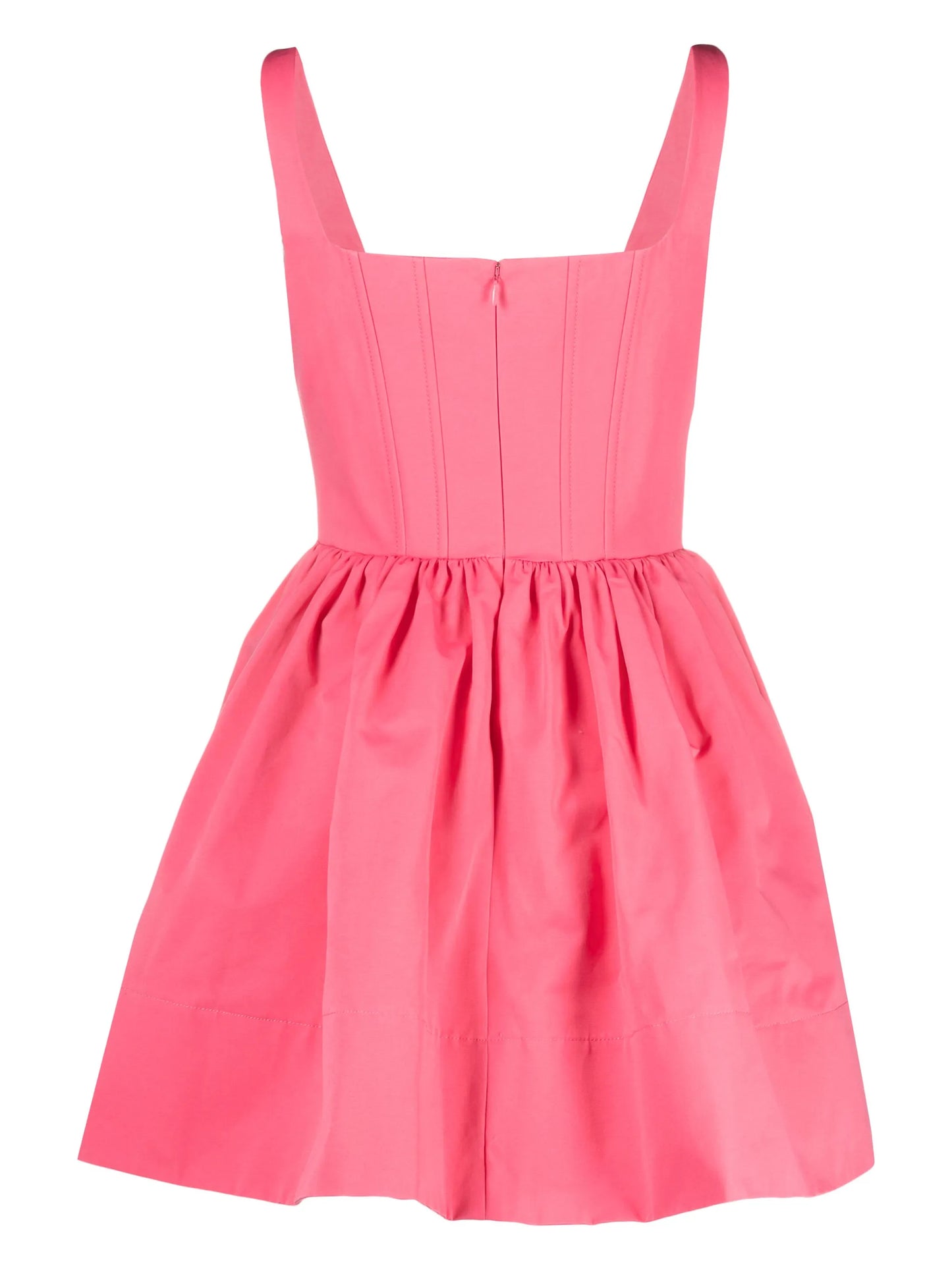 Landscape corset minidress