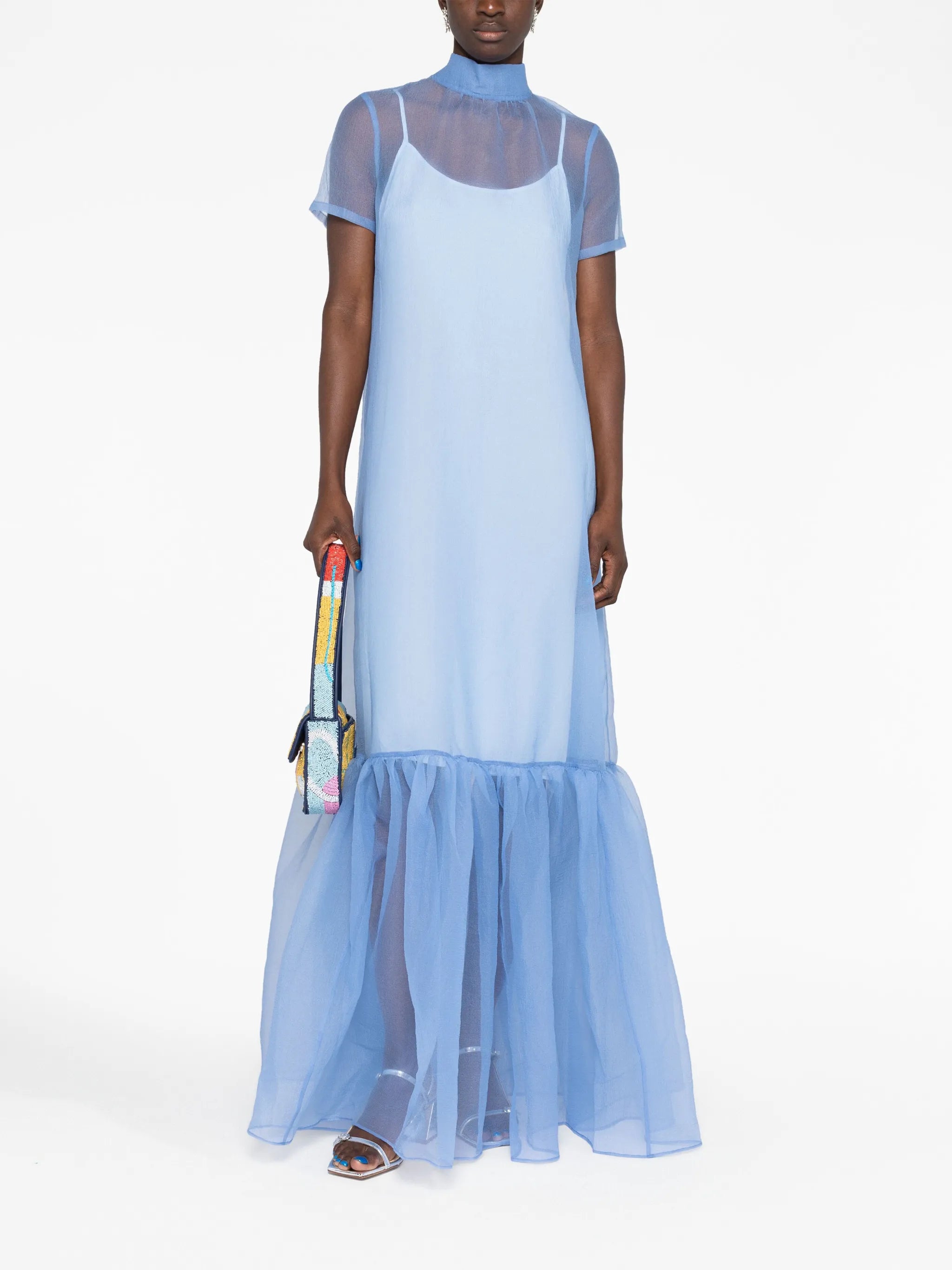Calluna organza maxi dress