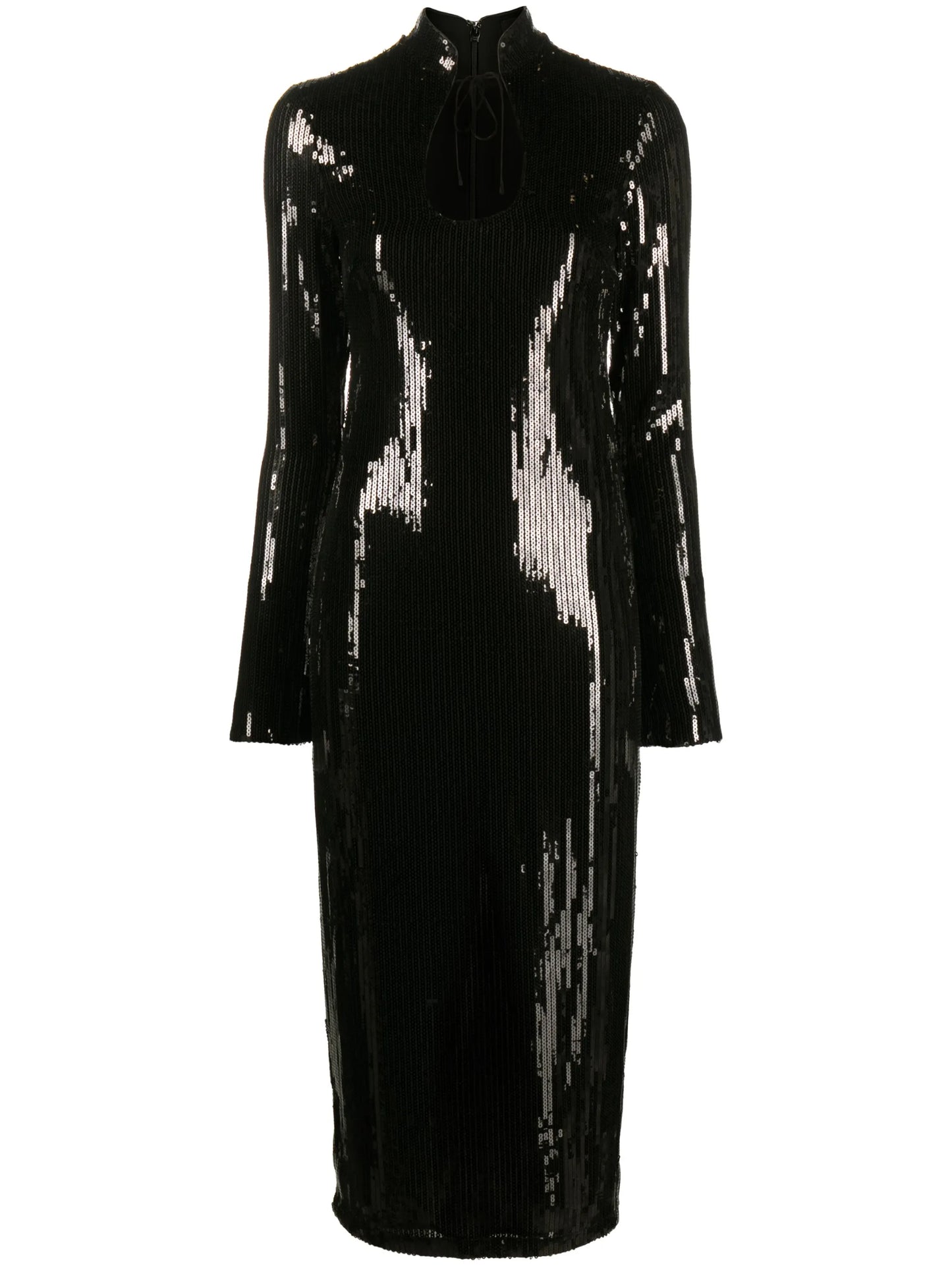 Lazarus sequined midi dress