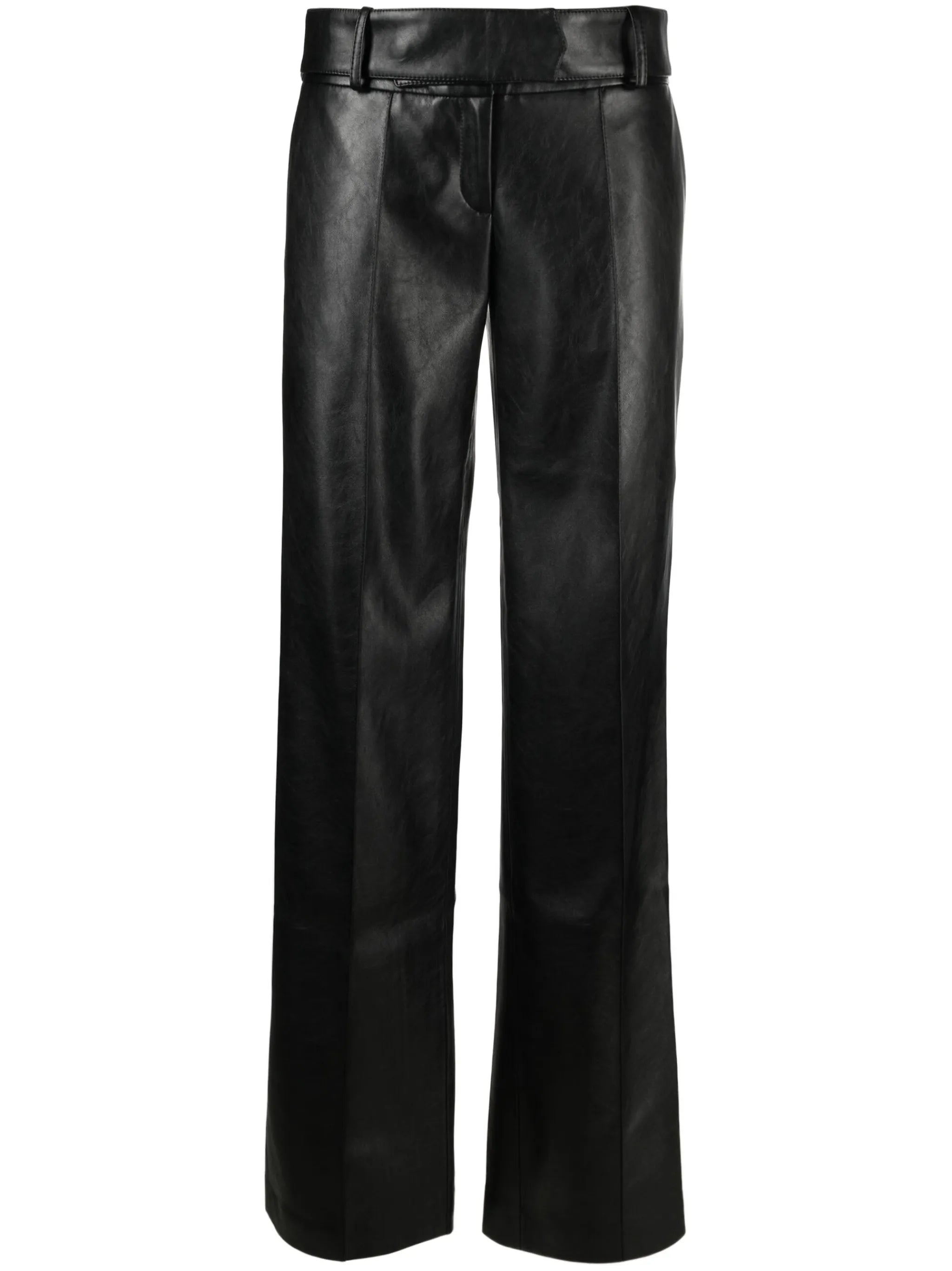Sabu faux-leather trousers