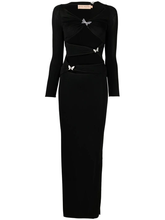 Atalo cut-out maxi dress
