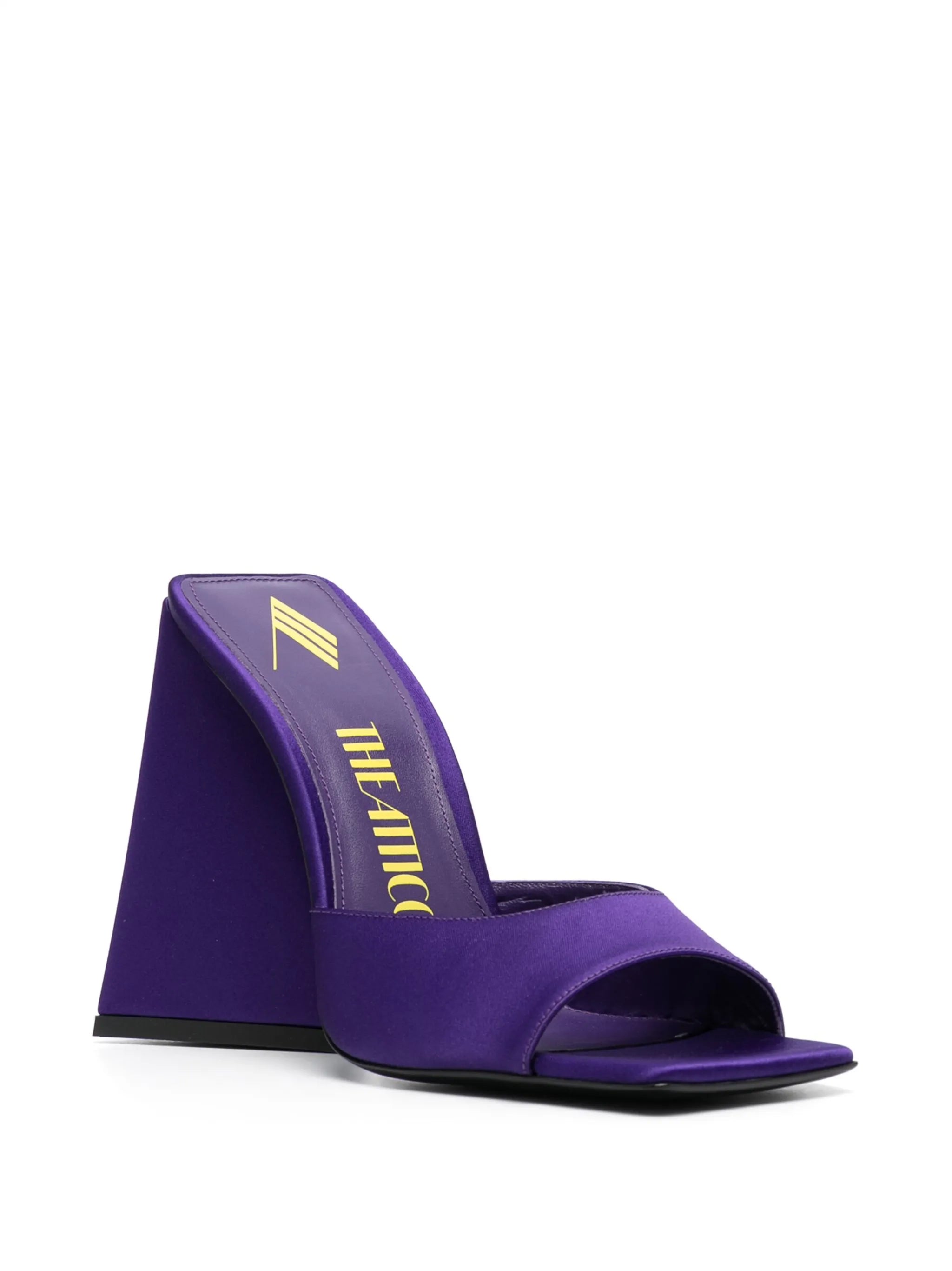 Devon 115mm satin sandals