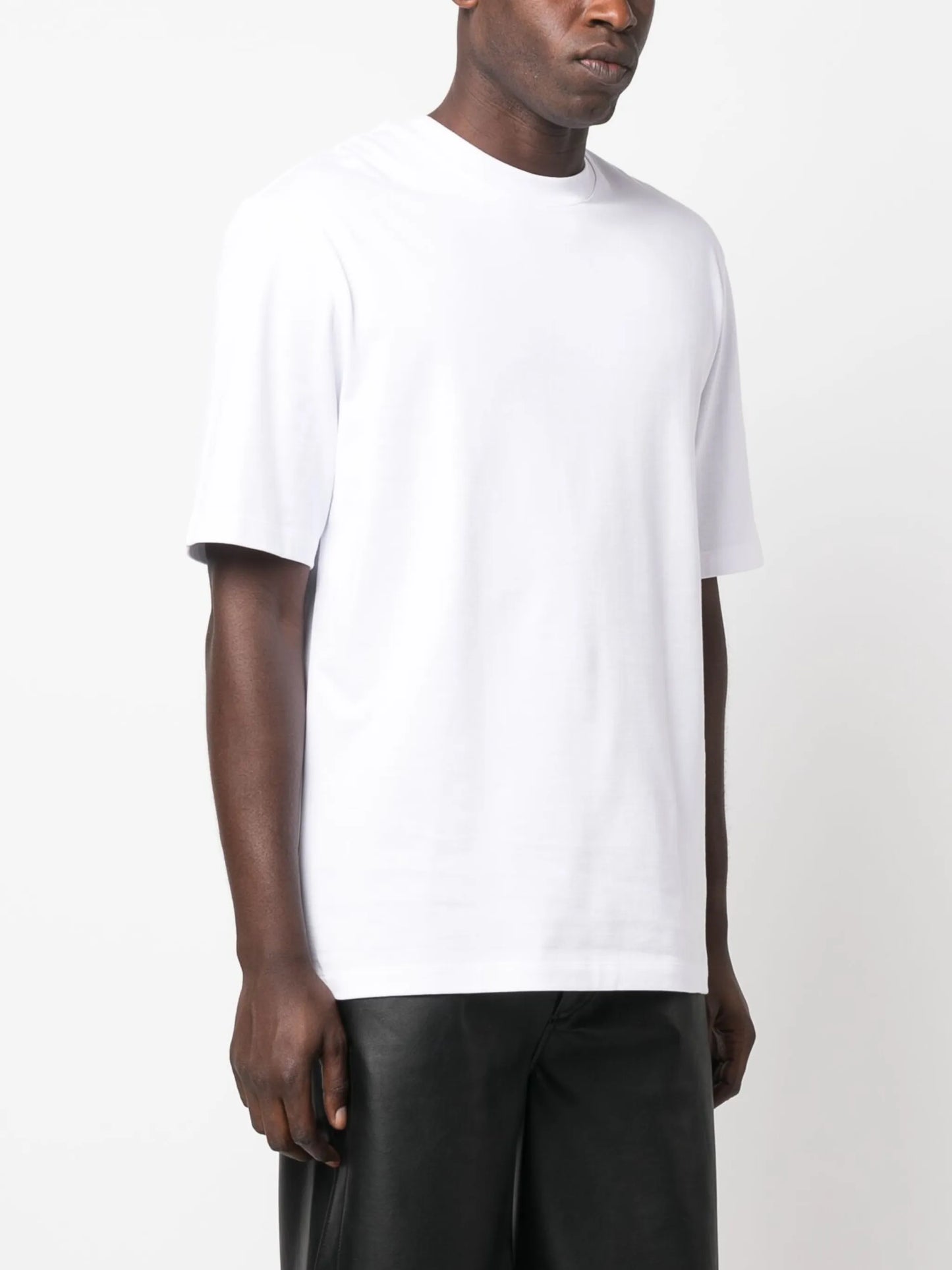 crew-neck cotton T-shirt