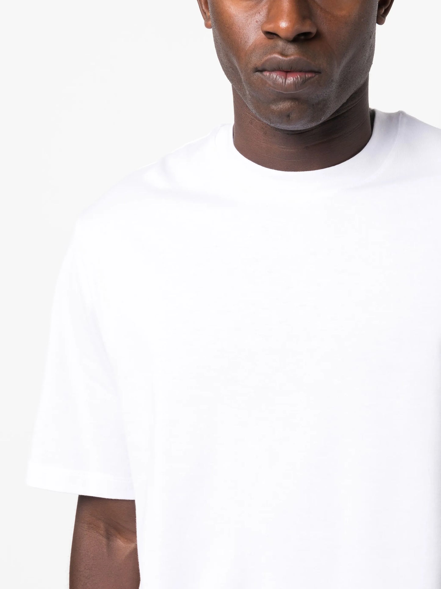 crew-neck cotton T-shirt