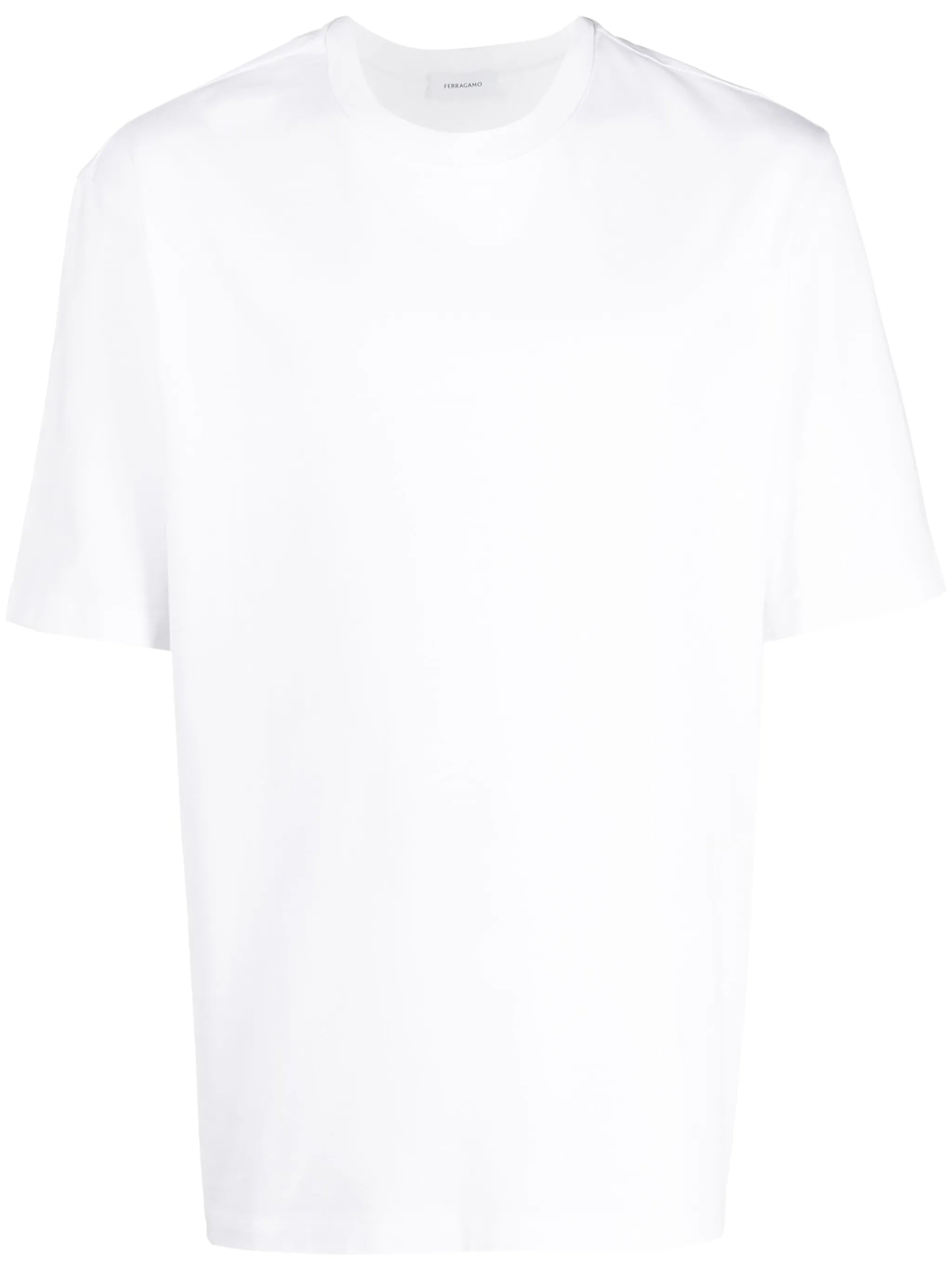 crew-neck cotton T-shirt