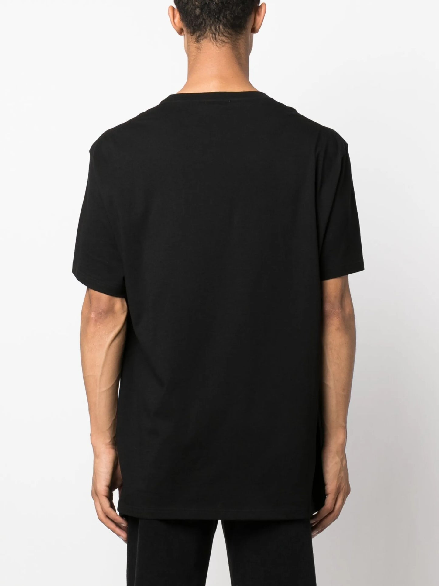 logo-embroidered T-shirt