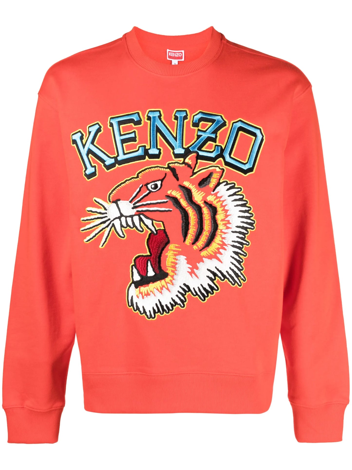Varsity Jungle embroidered cotton sweatshirt