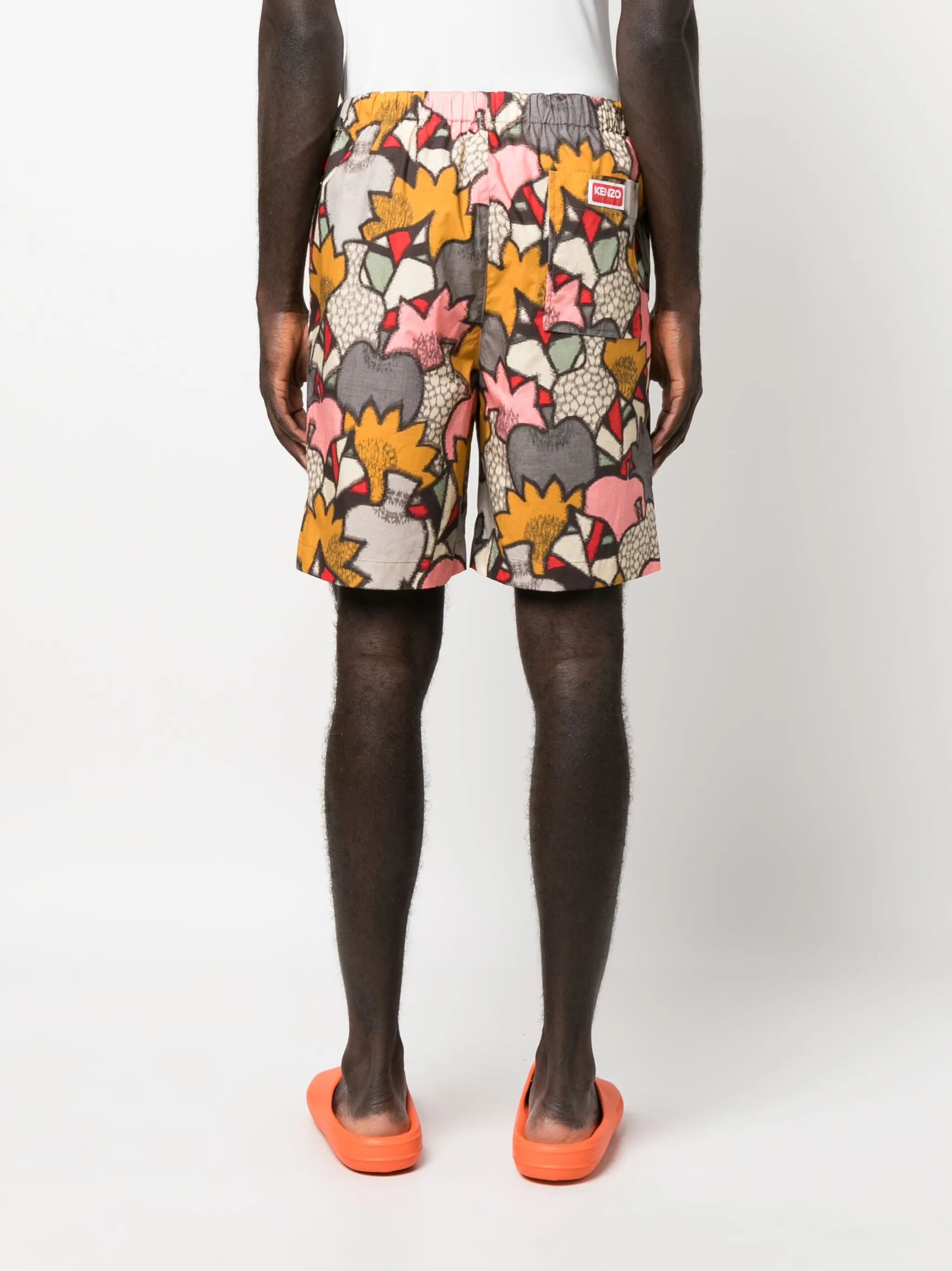 Kenzo Camo graphic-print shorts