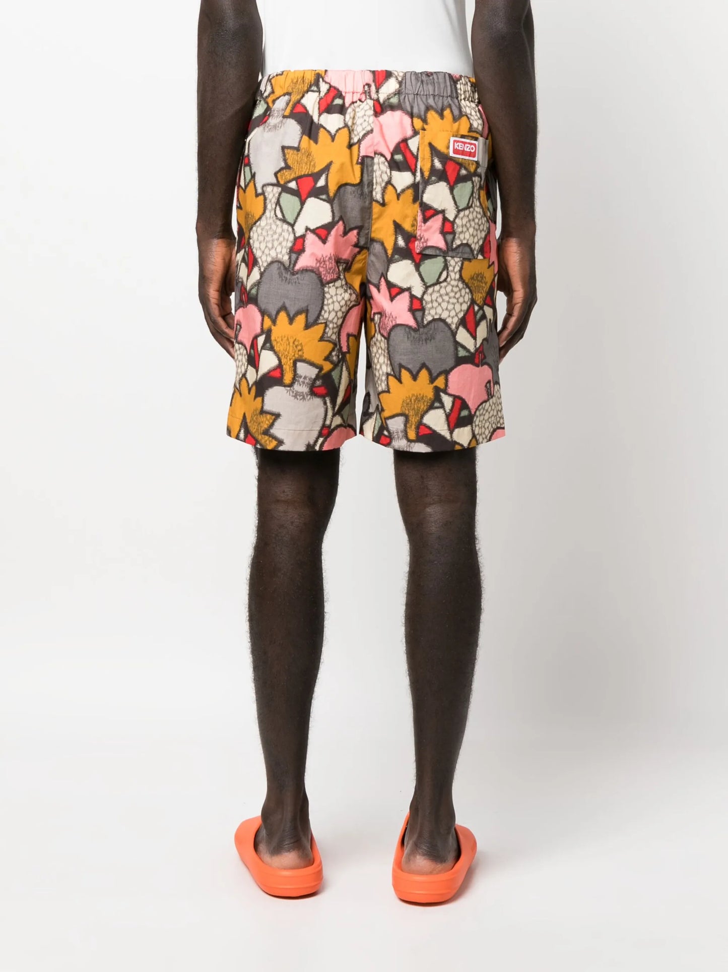 Kenzo Camo graphic-print shorts