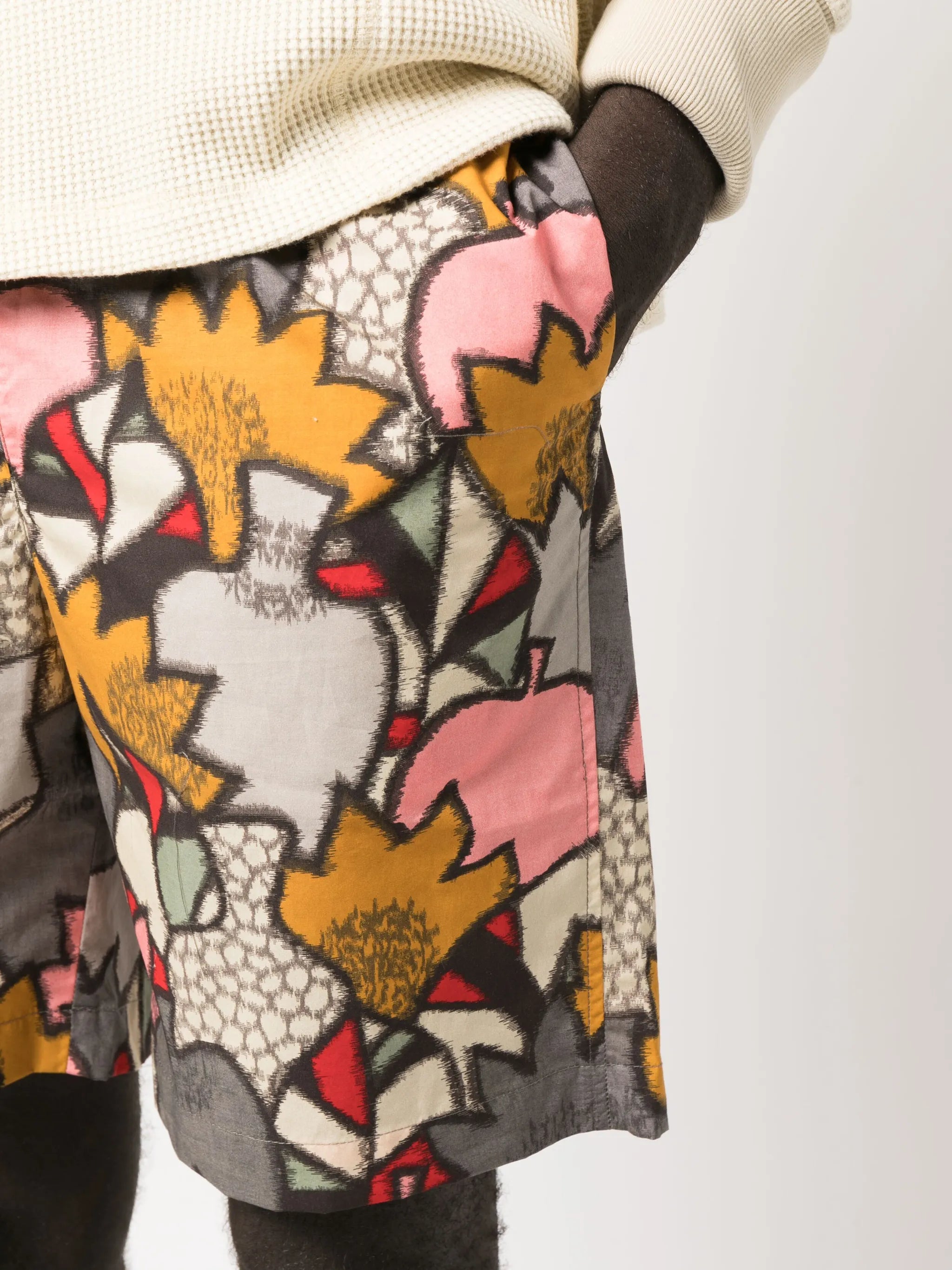 Kenzo Camo graphic-print shorts