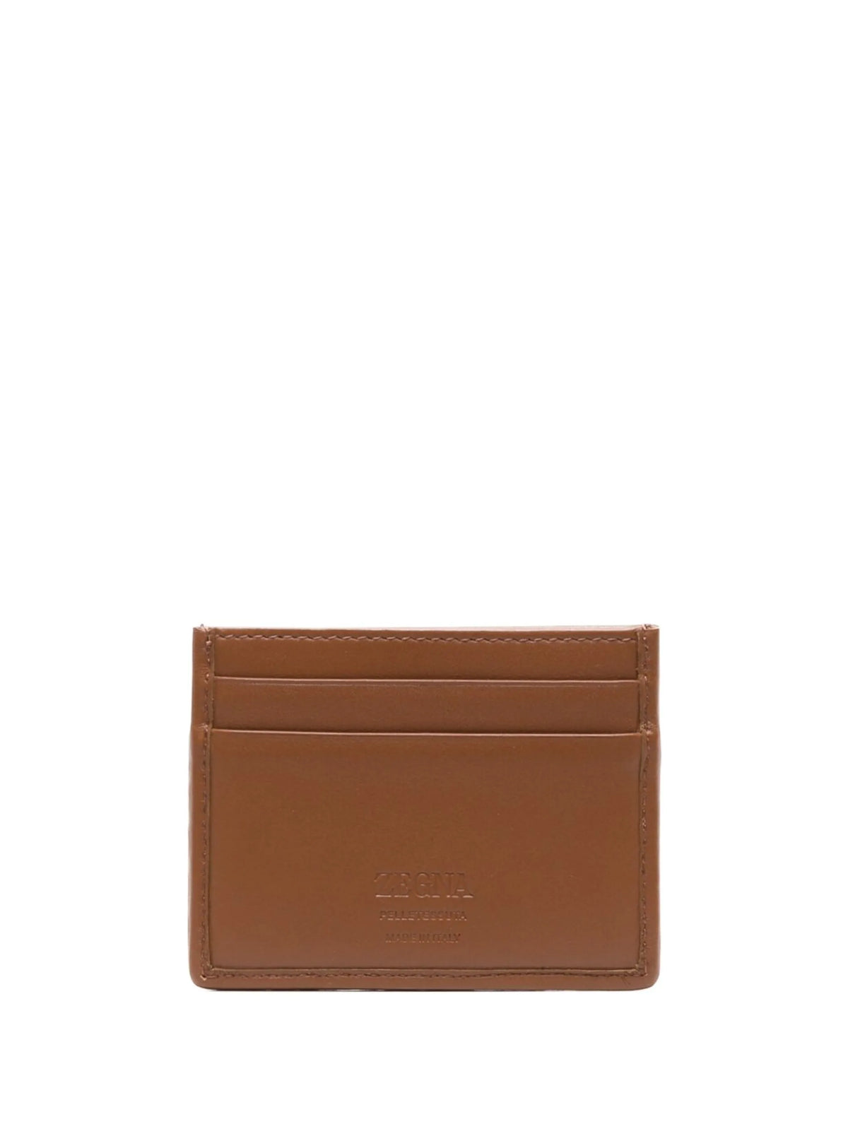 woven leather cardholder