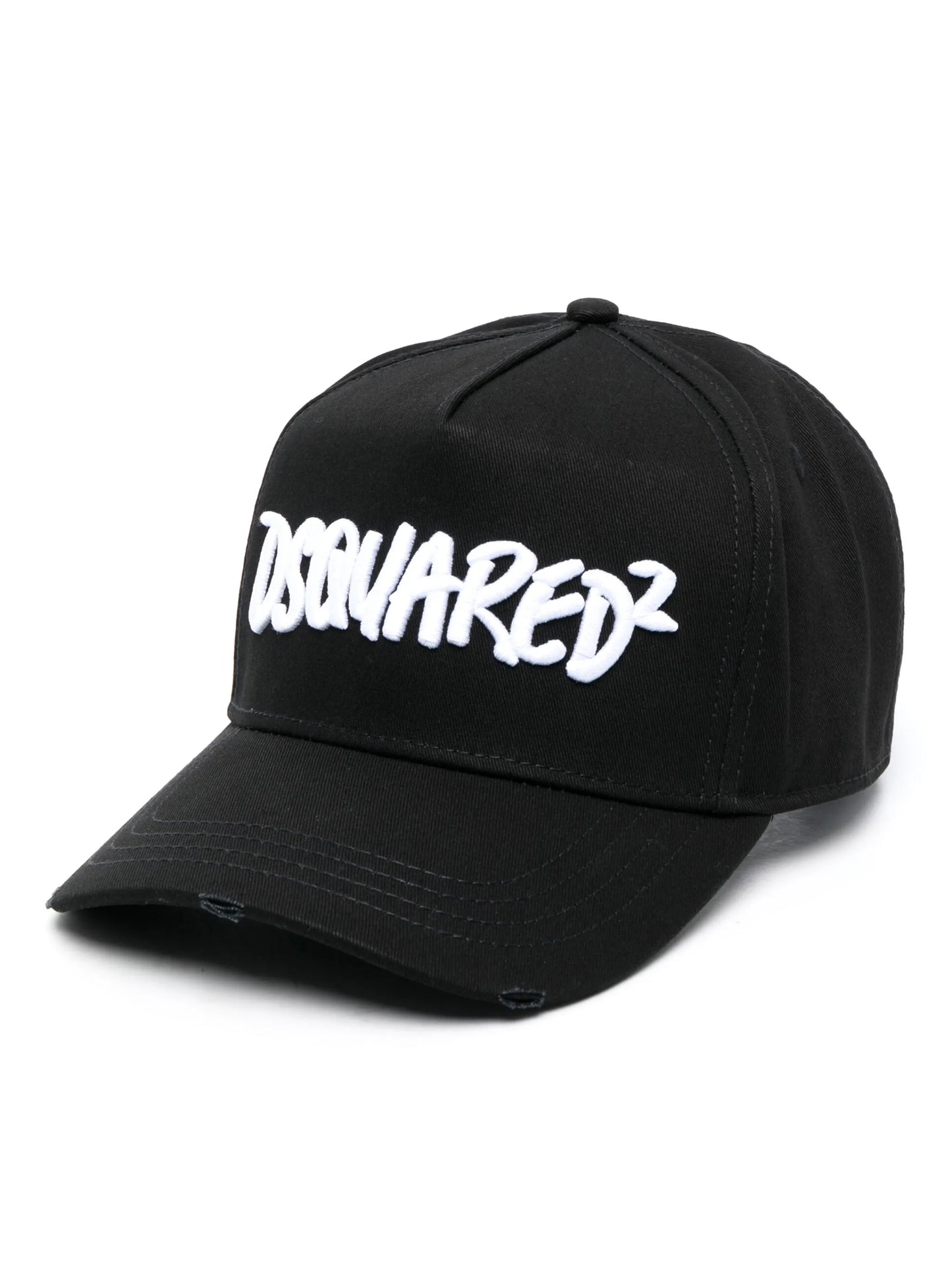 logo-embroidered cotton cap