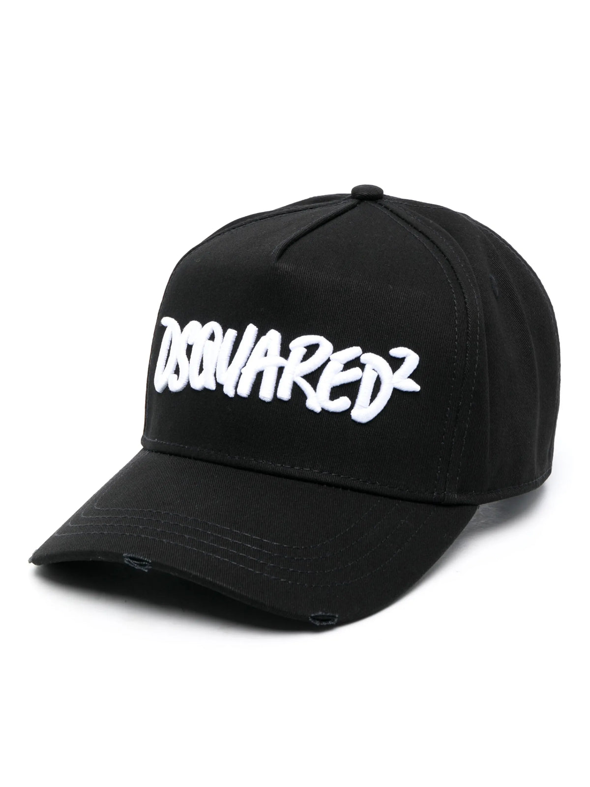logo-embroidered cotton cap
