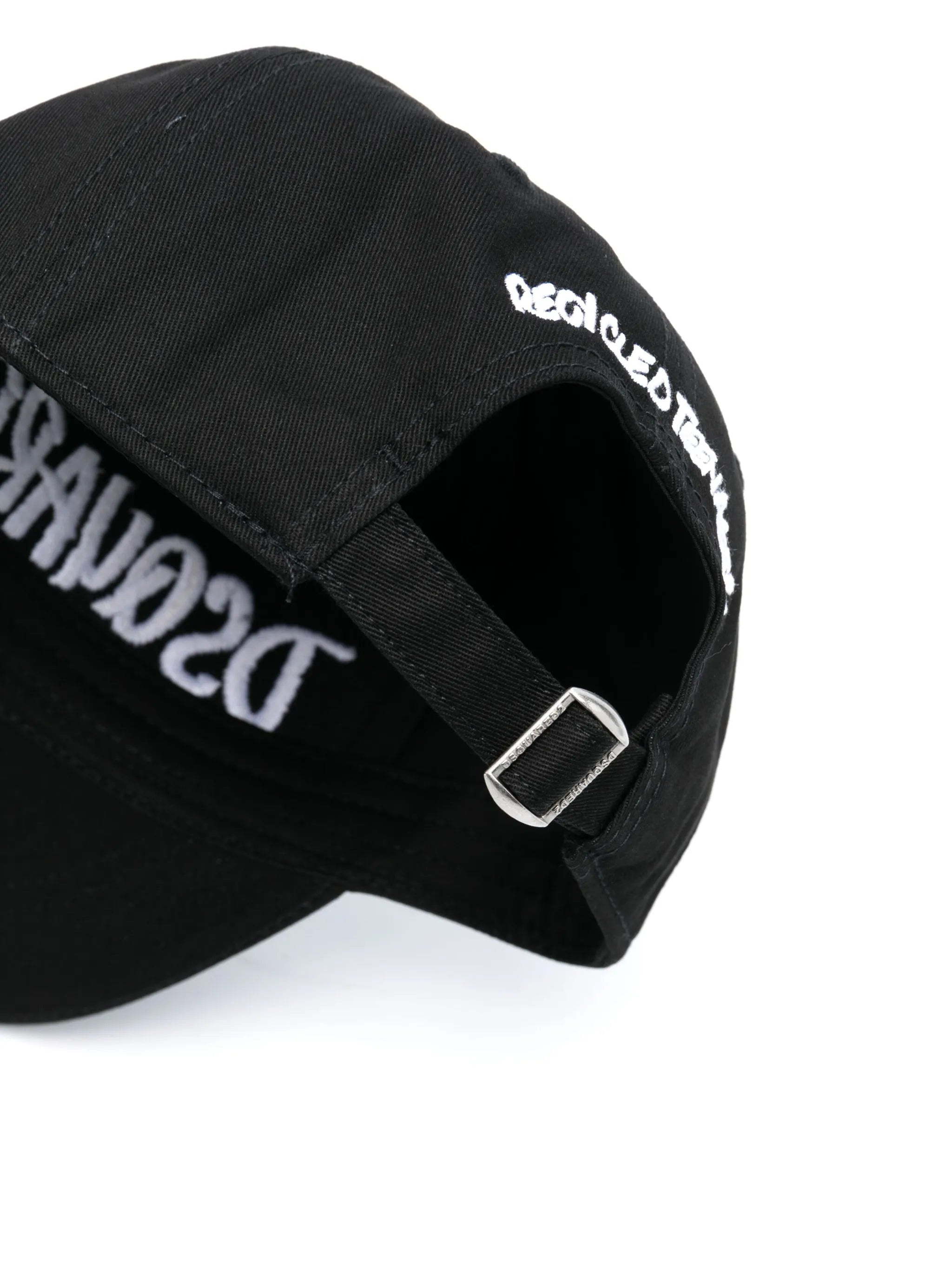 logo-embroidered cotton cap
