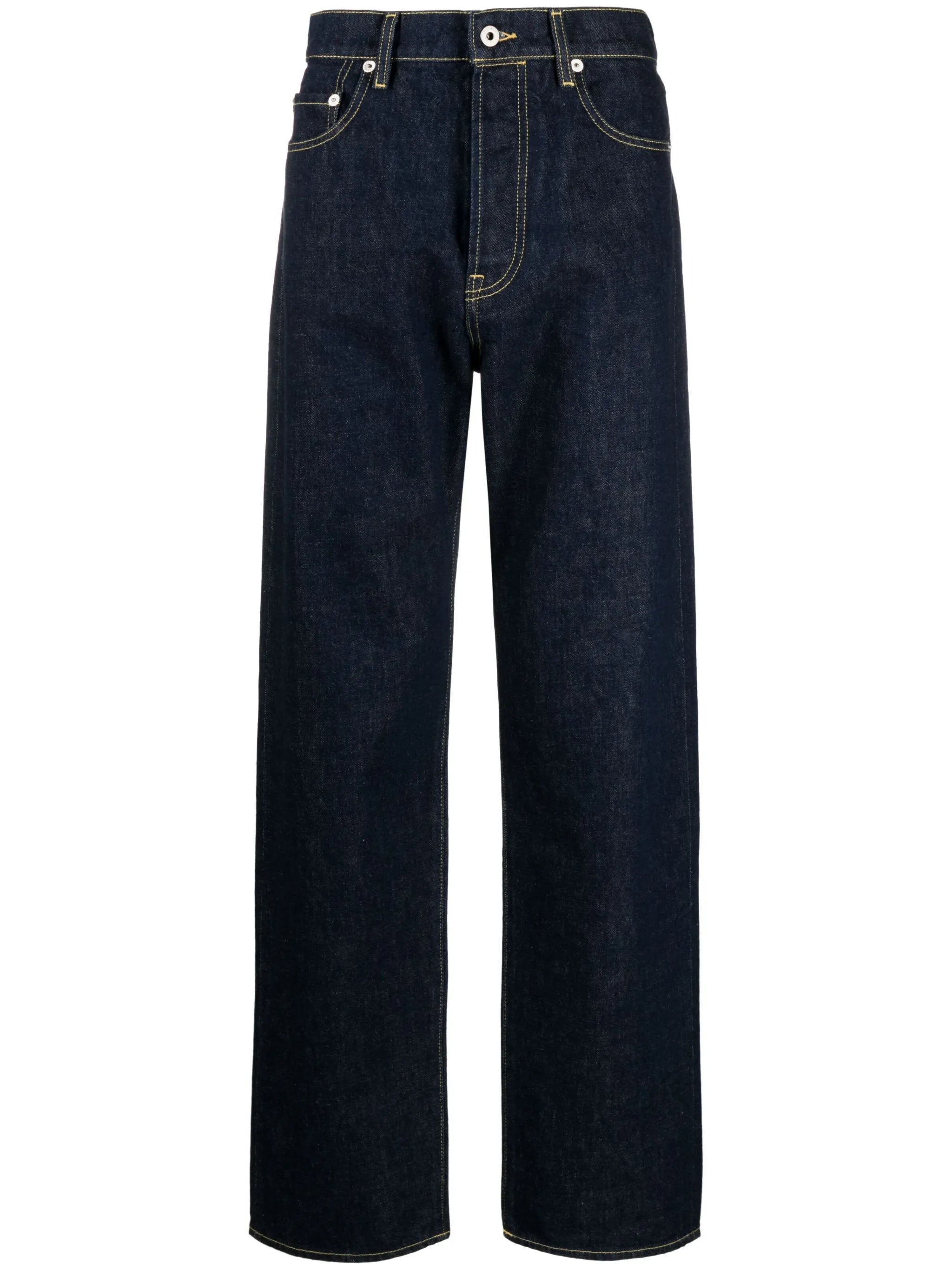Asagao straight-leg jeans