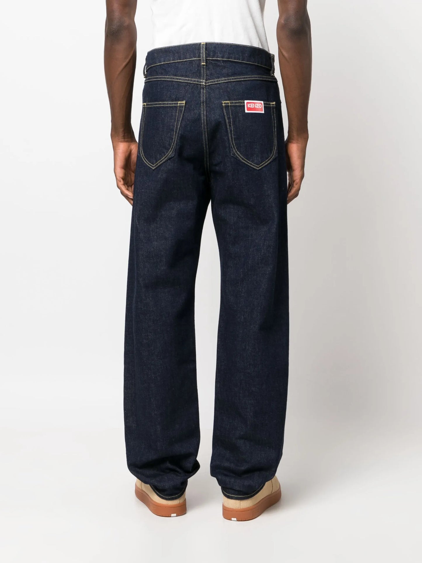 Asagao straight-leg jeans