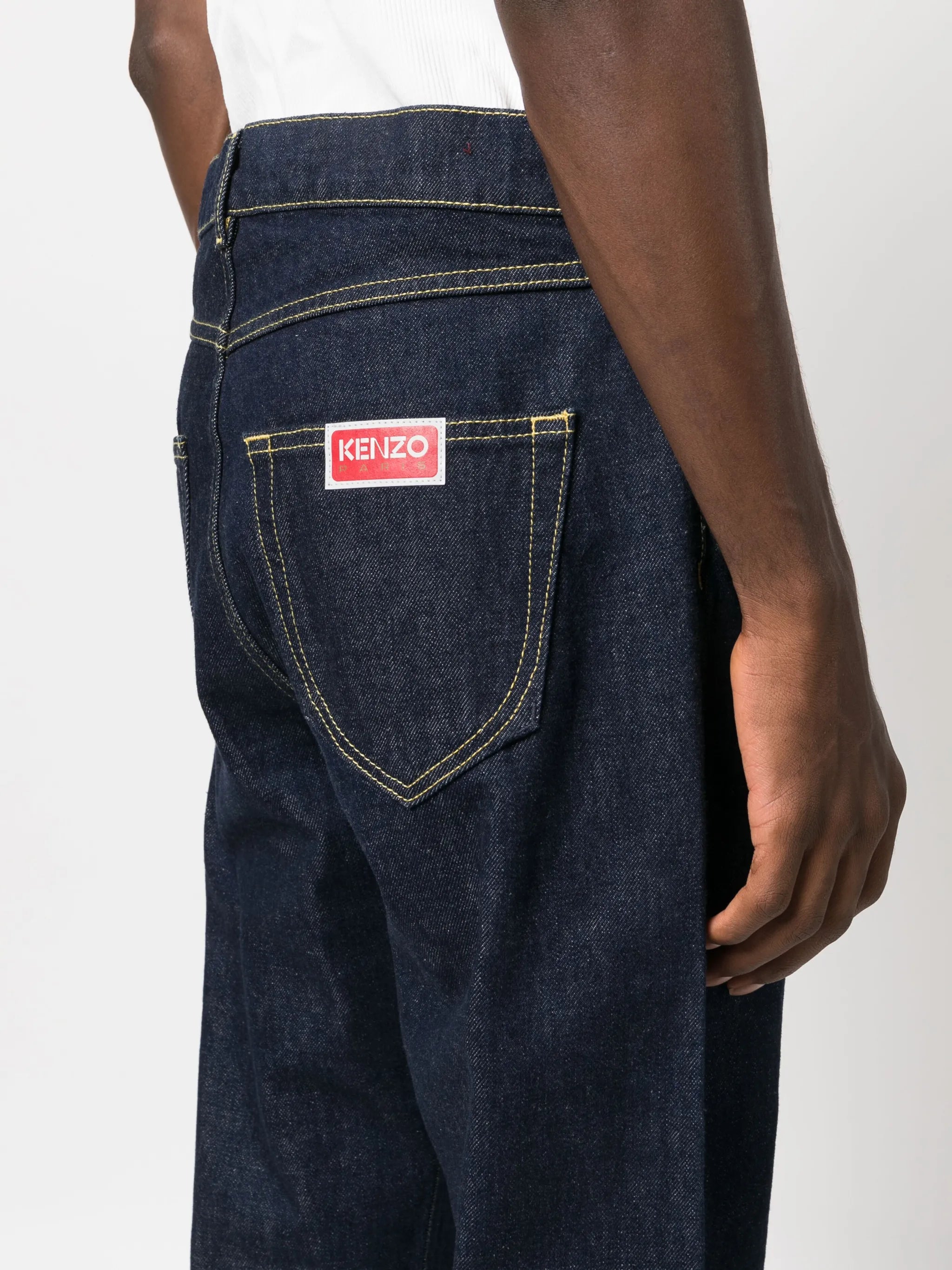 Asagao straight-leg jeans