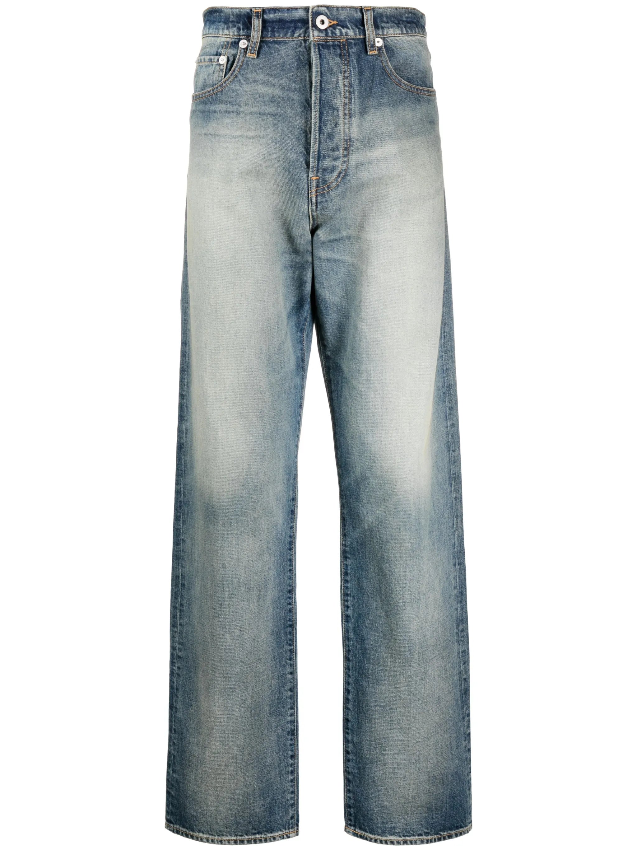 Asagao straight-leg jeans