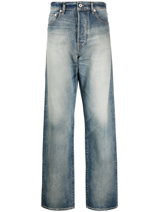 Asagao straight-leg jeans