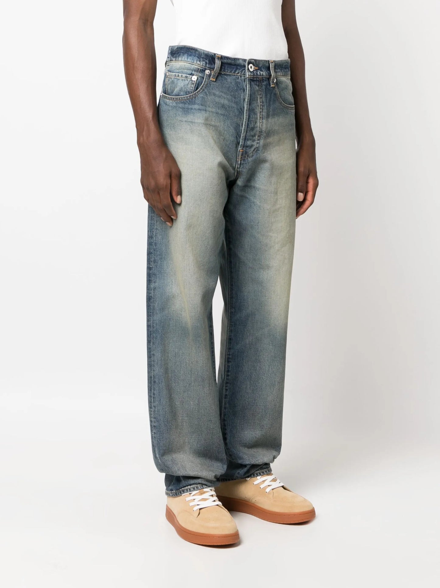 Asagao straight-leg jeans