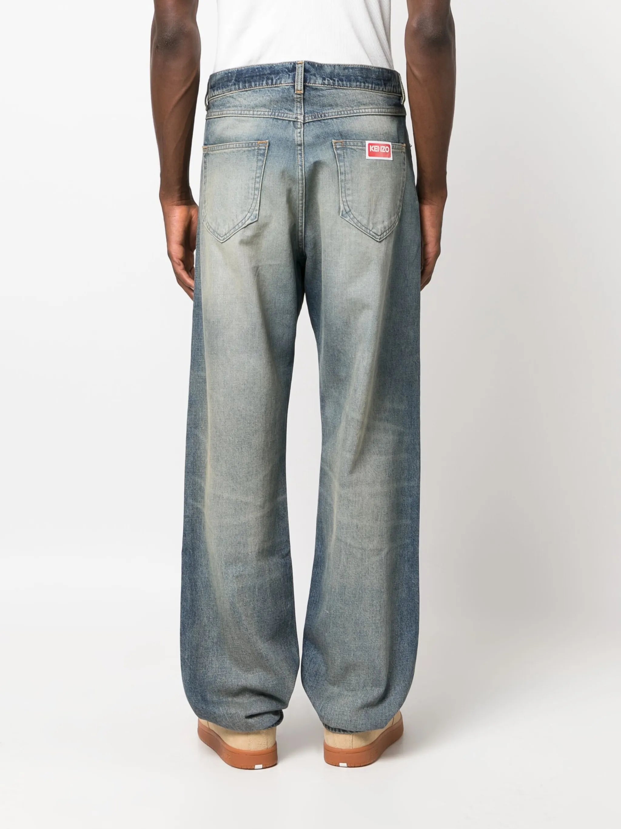 Asagao straight-leg jeans